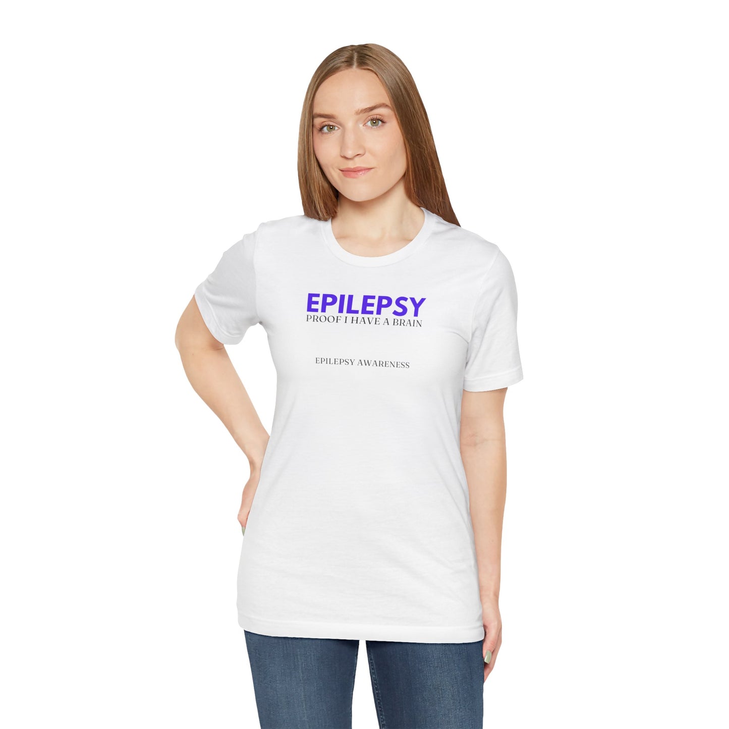 Brain Proof Unisex Jersey Short Sleeve Tee - T-Shirt - EpiAl's Shop