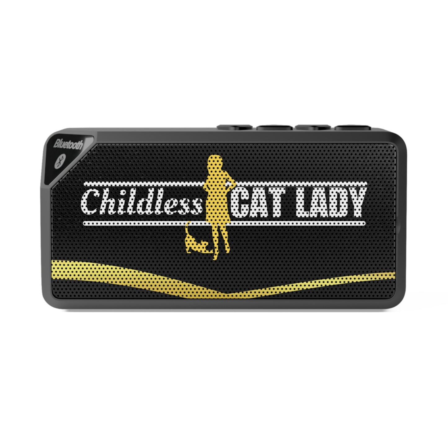 Childless Cat Lady Jabba Bluetooth Speaker