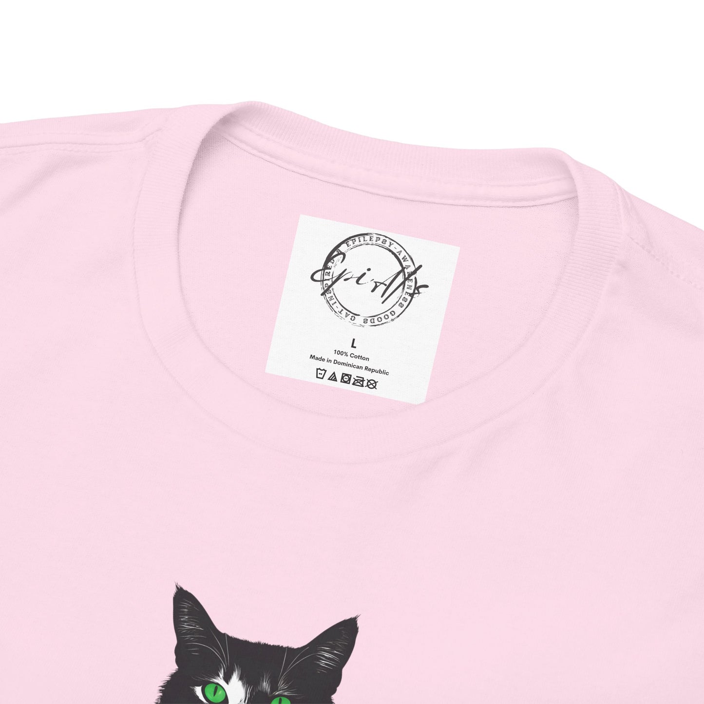 Emerald Eyed Mischief Unisex Heavy Cotton Tee
