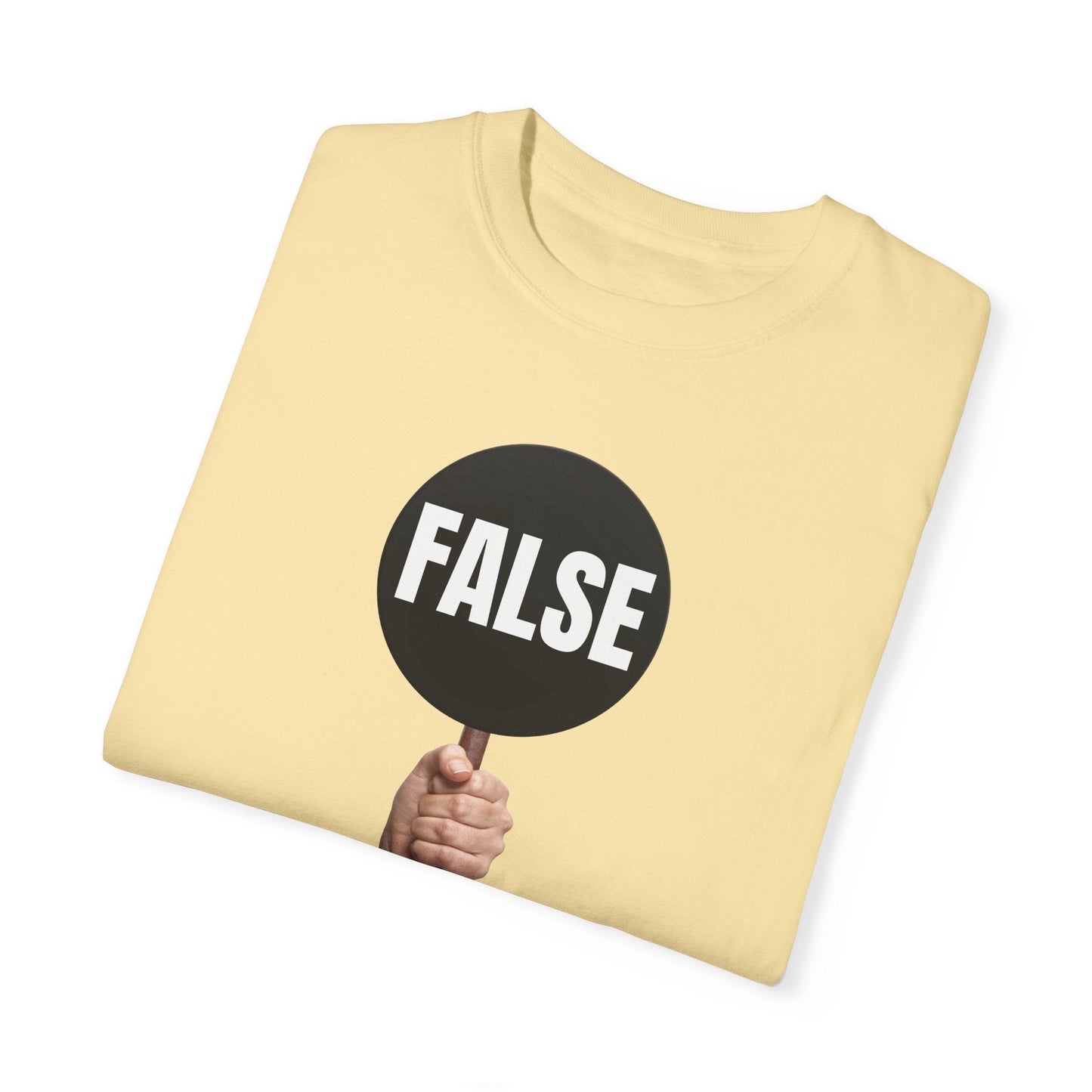 False Sign Unisex Statement T-Shirt Printify