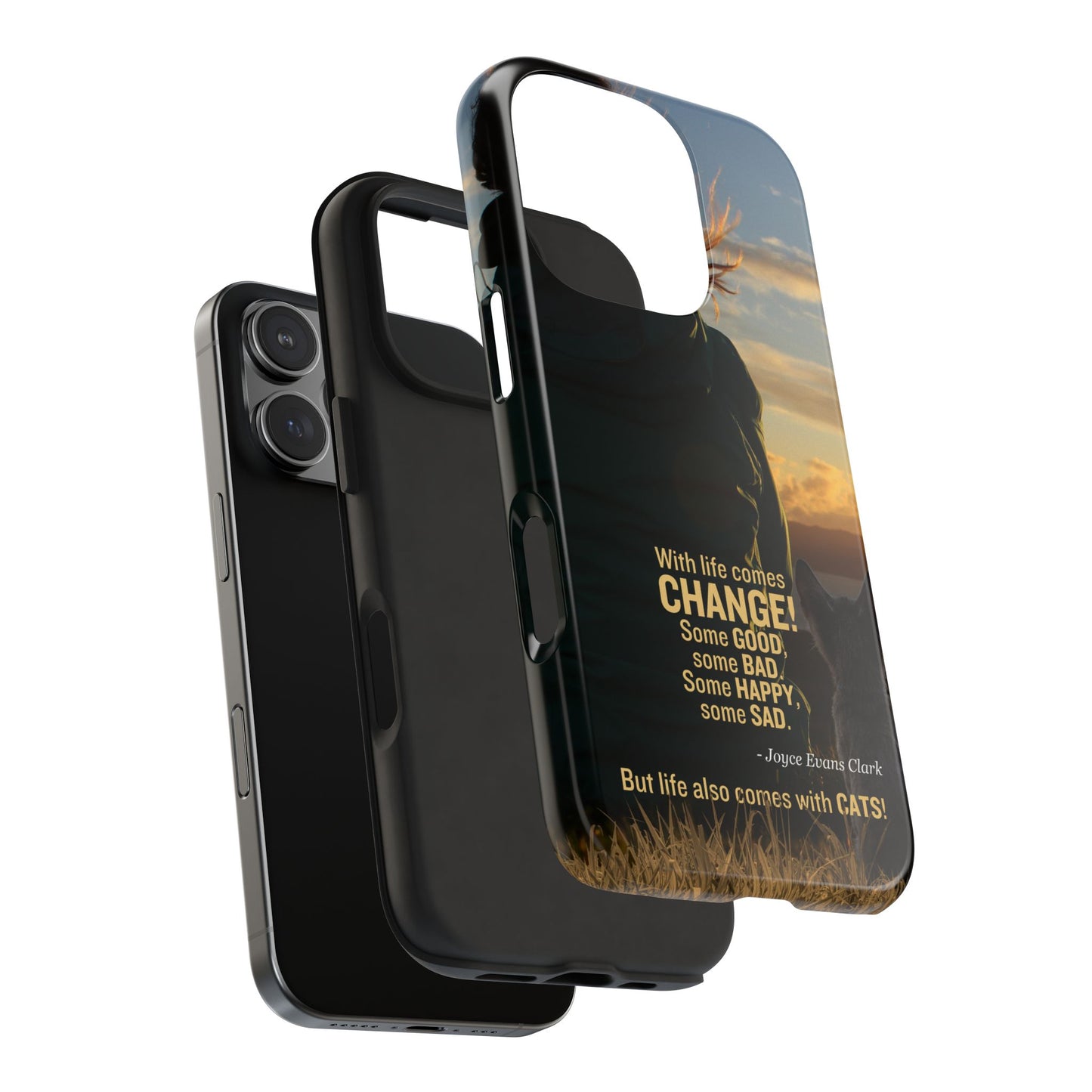 Life Comes with Cats Tough Phone Cases
