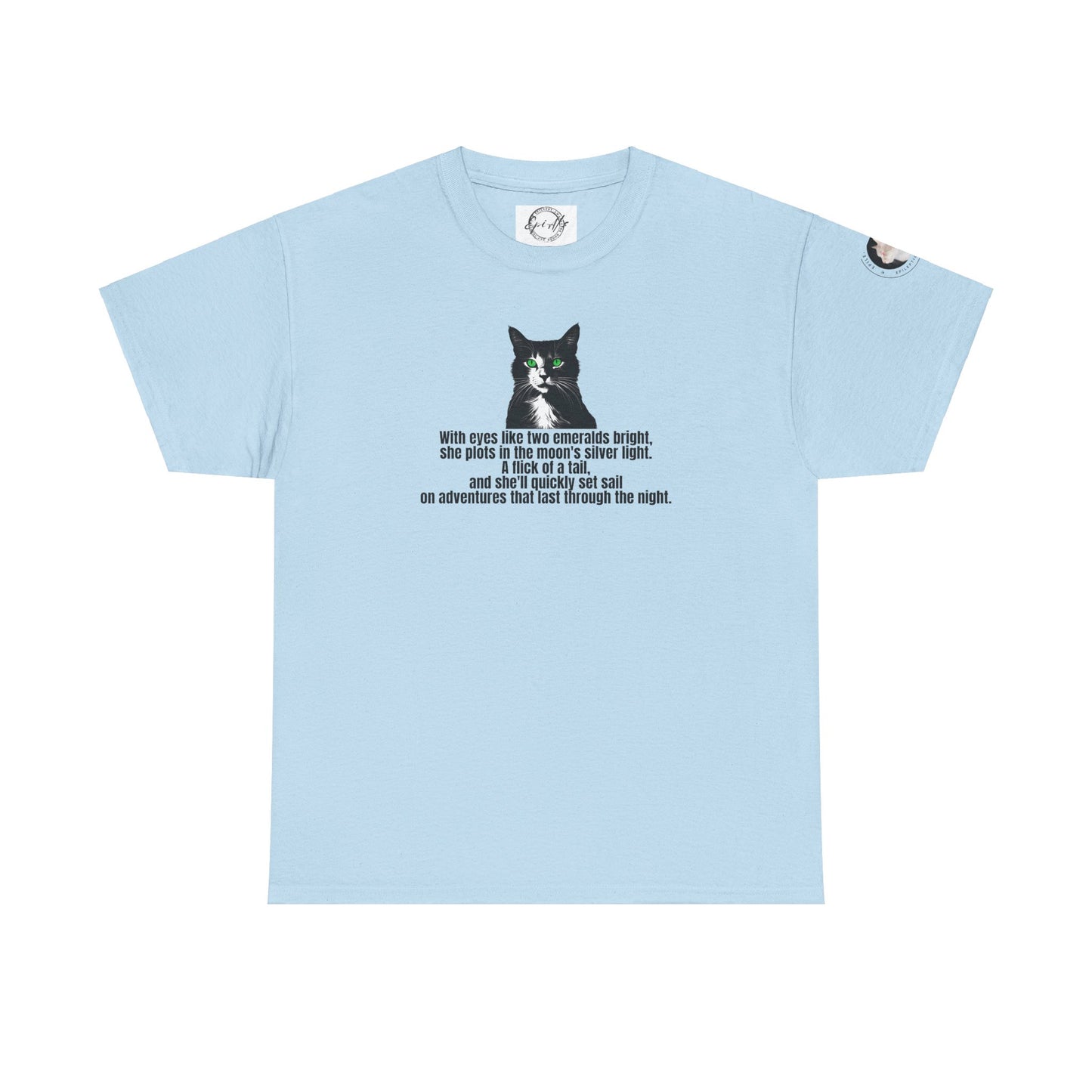 Emerald Eyed Mischief Unisex Heavy Cotton Tee