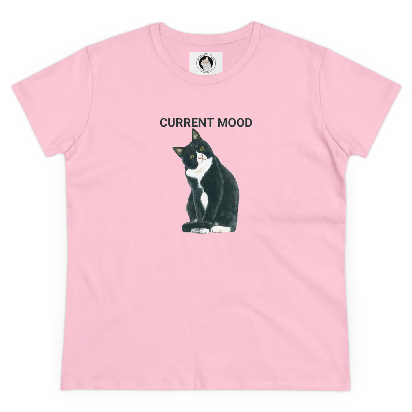 Current Mood: Wha? Women's Midweight Cotton Tee