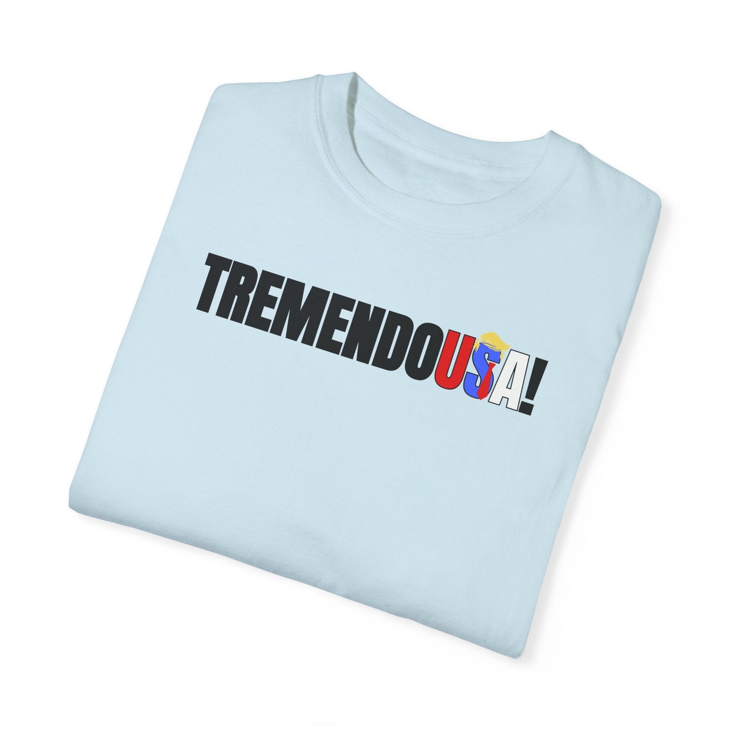 TremendoUSA Unisex Garment-Dyed T-Shirt - Casual Comfort for Everyday Wear Printify