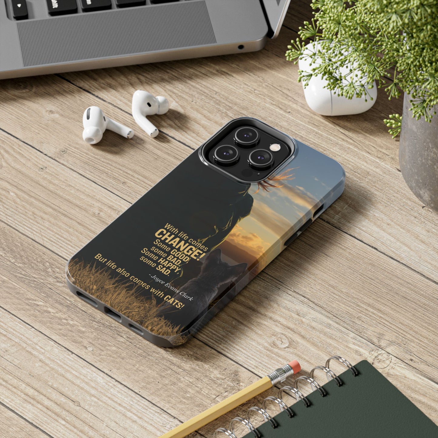 Life Comes with Cats Tough Phone Cases