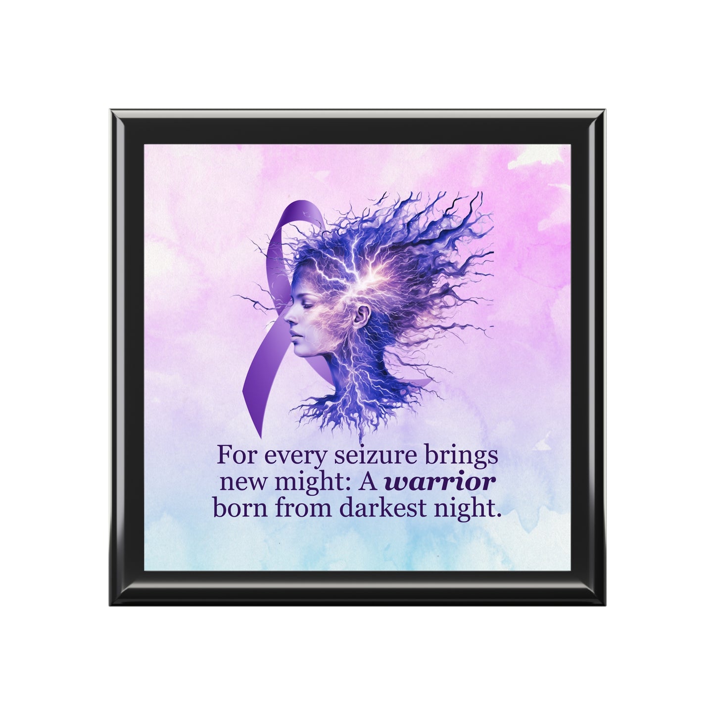 A Warrior Is Born Jewelry Box