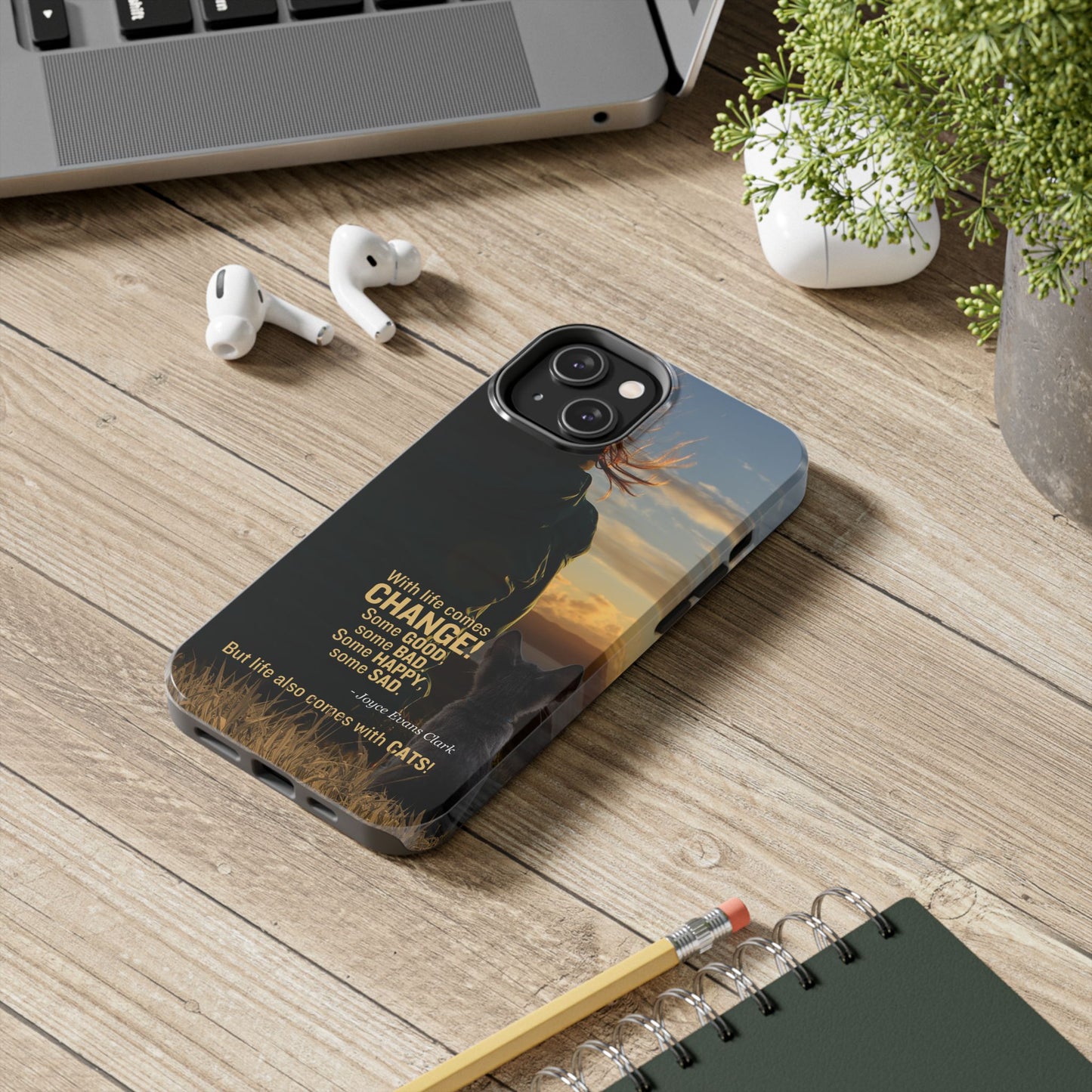 Life Comes with Cats Tough Phone Cases