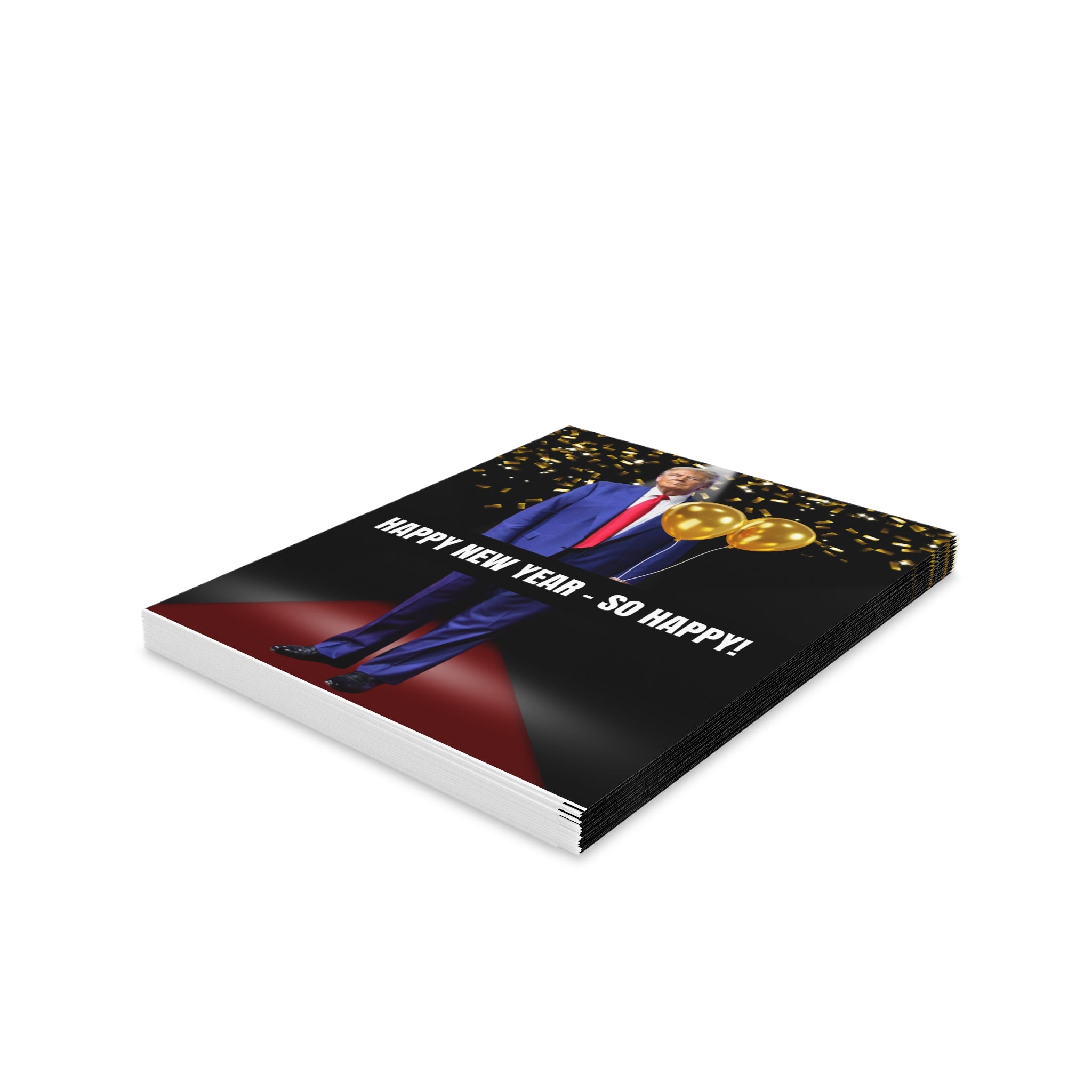 Donald Trump Happy New Year Greeting Cards (8, 16, and 24 pcs) - EpiAl's Shop