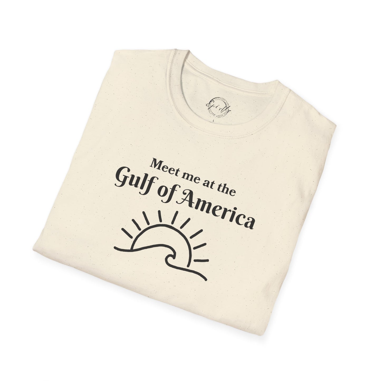Meet Me at the Gulf of America Graphic T-Shirt - Perfect for Beach Lovers