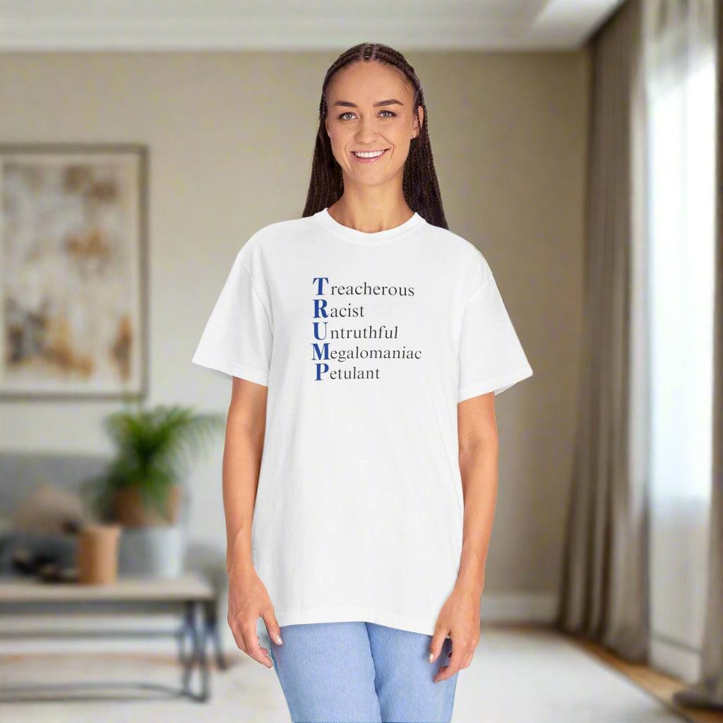 Unisex Patriotic T-Shirt - Anti-Trump Tee Printify