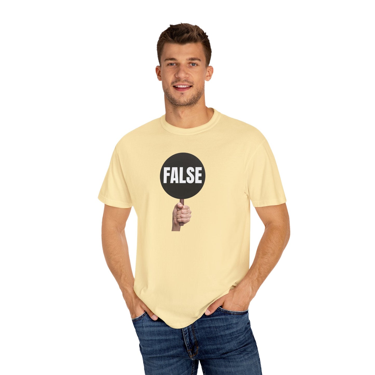 False Sign Unisex Statement T-Shirt Printify