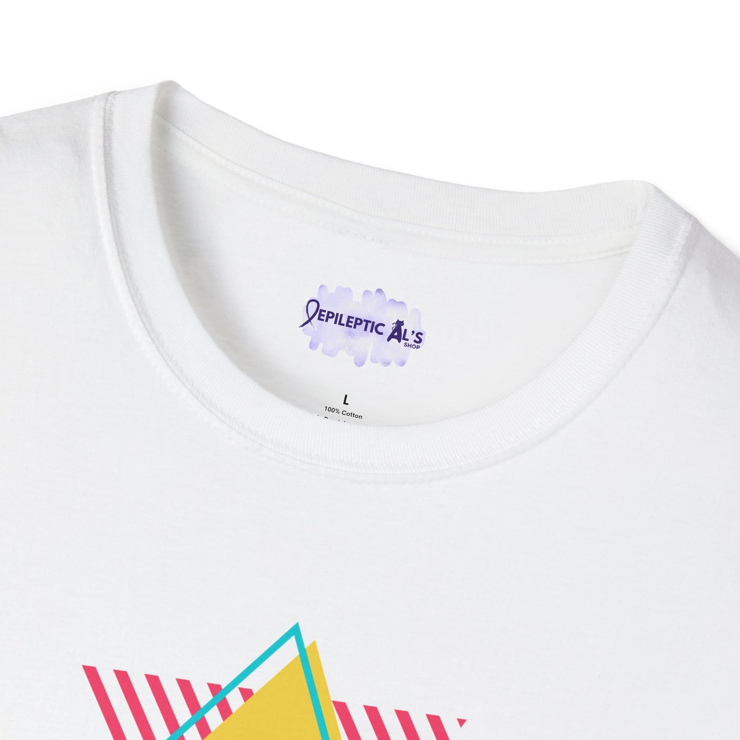 90s Paw Unisex Softstyle T - Shirt - T - Shirt - Epileptic Al’s Shop