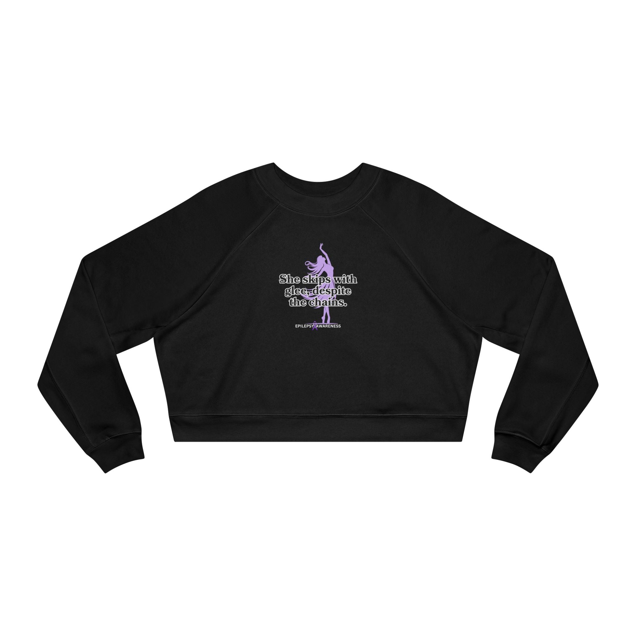 She Skips with Glee Women's Cropped Fleece Pullover - EpiAl's Shop