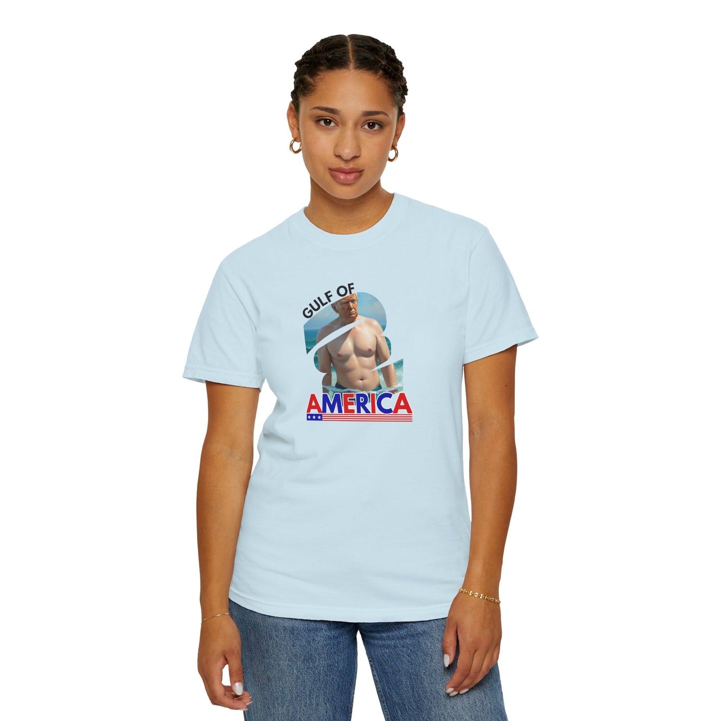 Gulf of America Graphic T-Shirt | Summer Vibes for Beach Lovers Printify