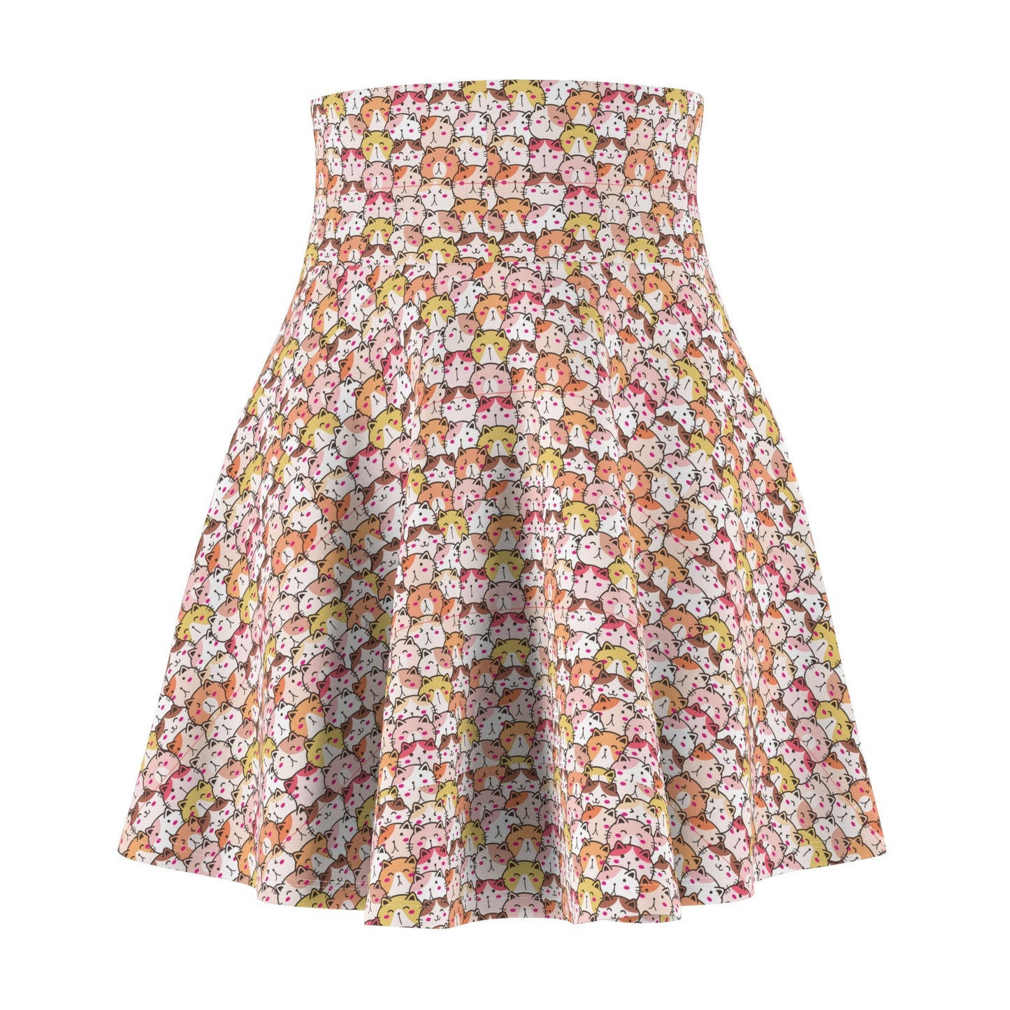 Lots of Cats Women's Skater Skirt - All Over Prints - Epileptic Al’s Shop