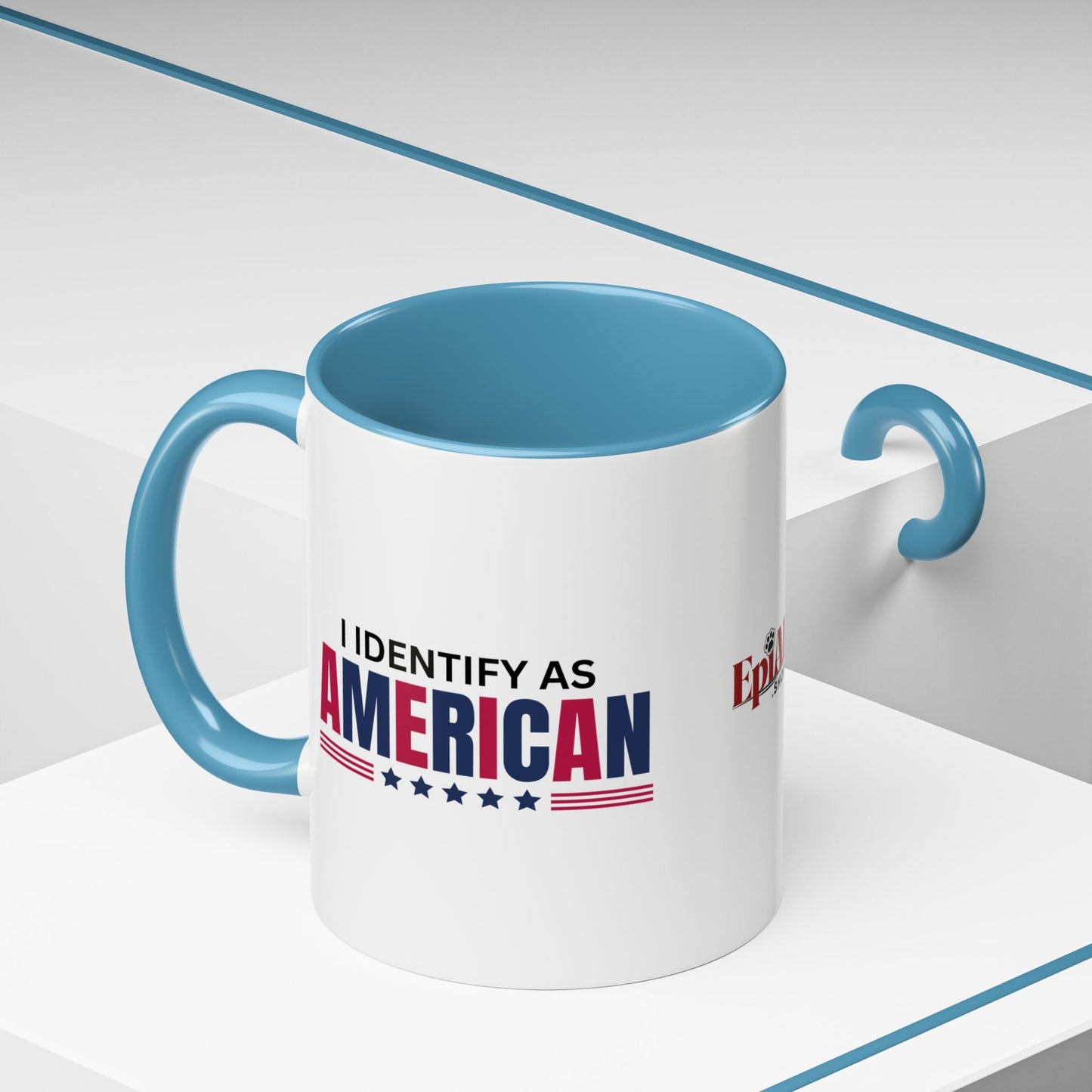 I Identify as American Accent Coffee Mug - 11 oz & 15 oz Printify
