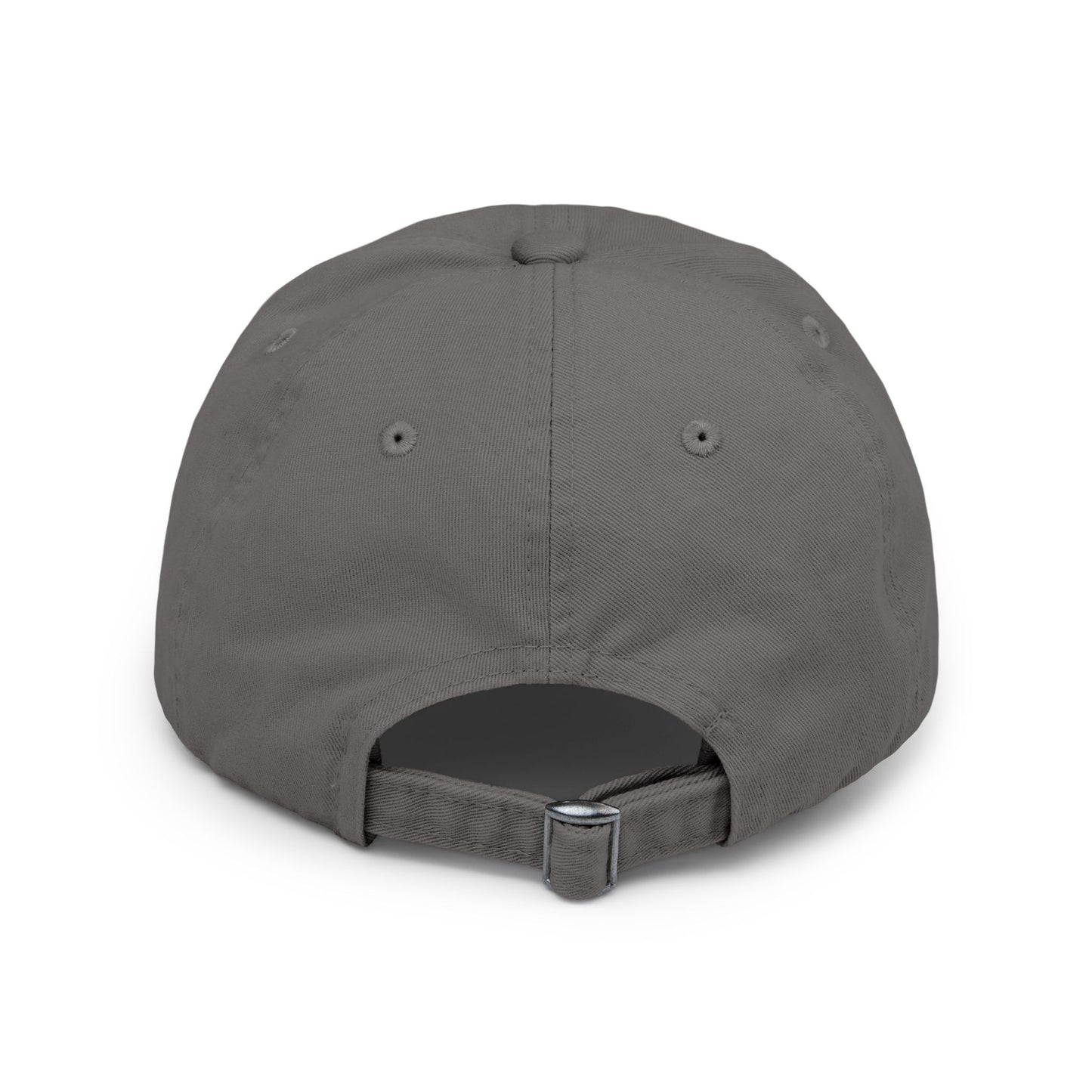 Unisex Distressed Cap - 'Graceful as a Cat' Fun Cat Lover Hat