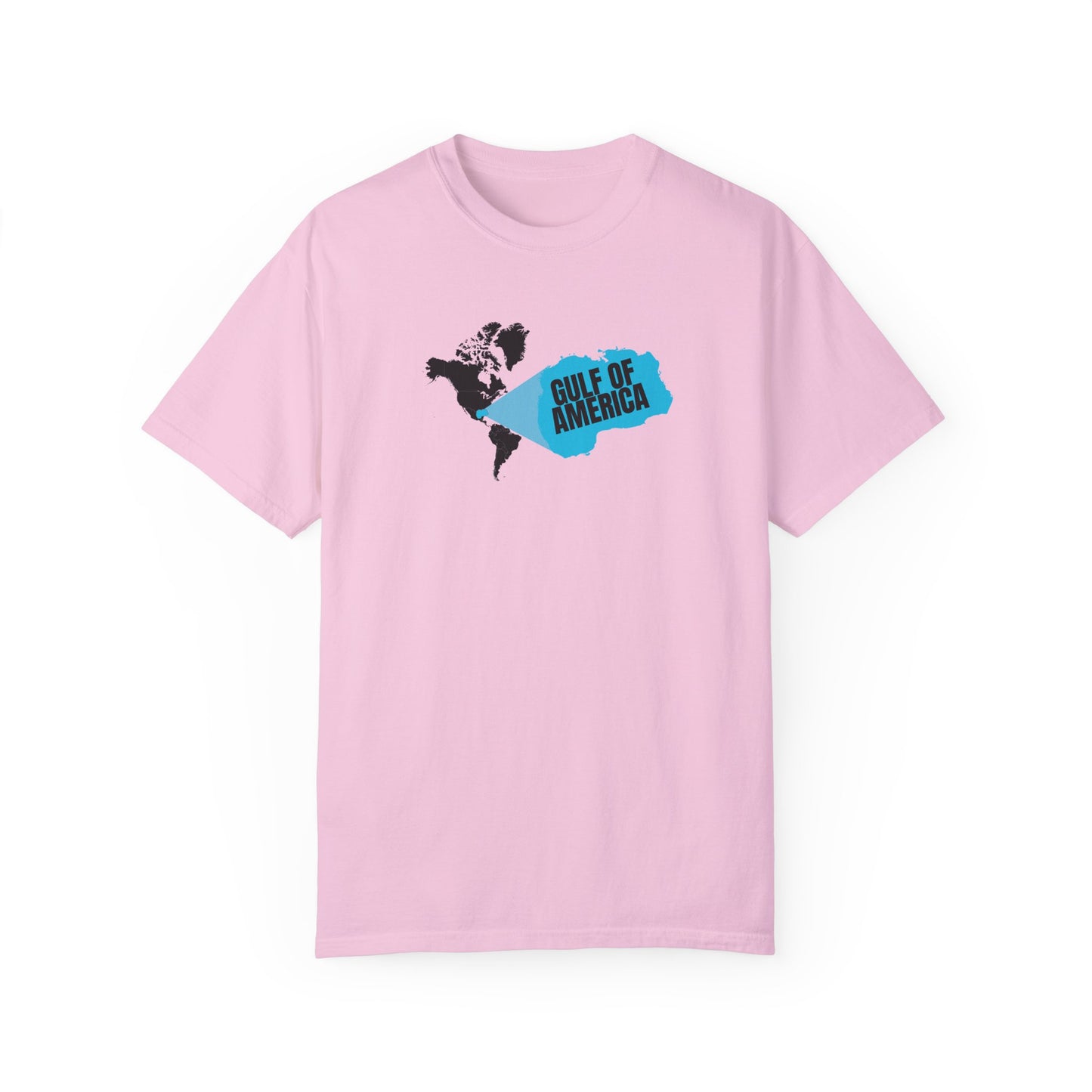 Gulf of America Map Unisex Garment-Dyed T-Shirt