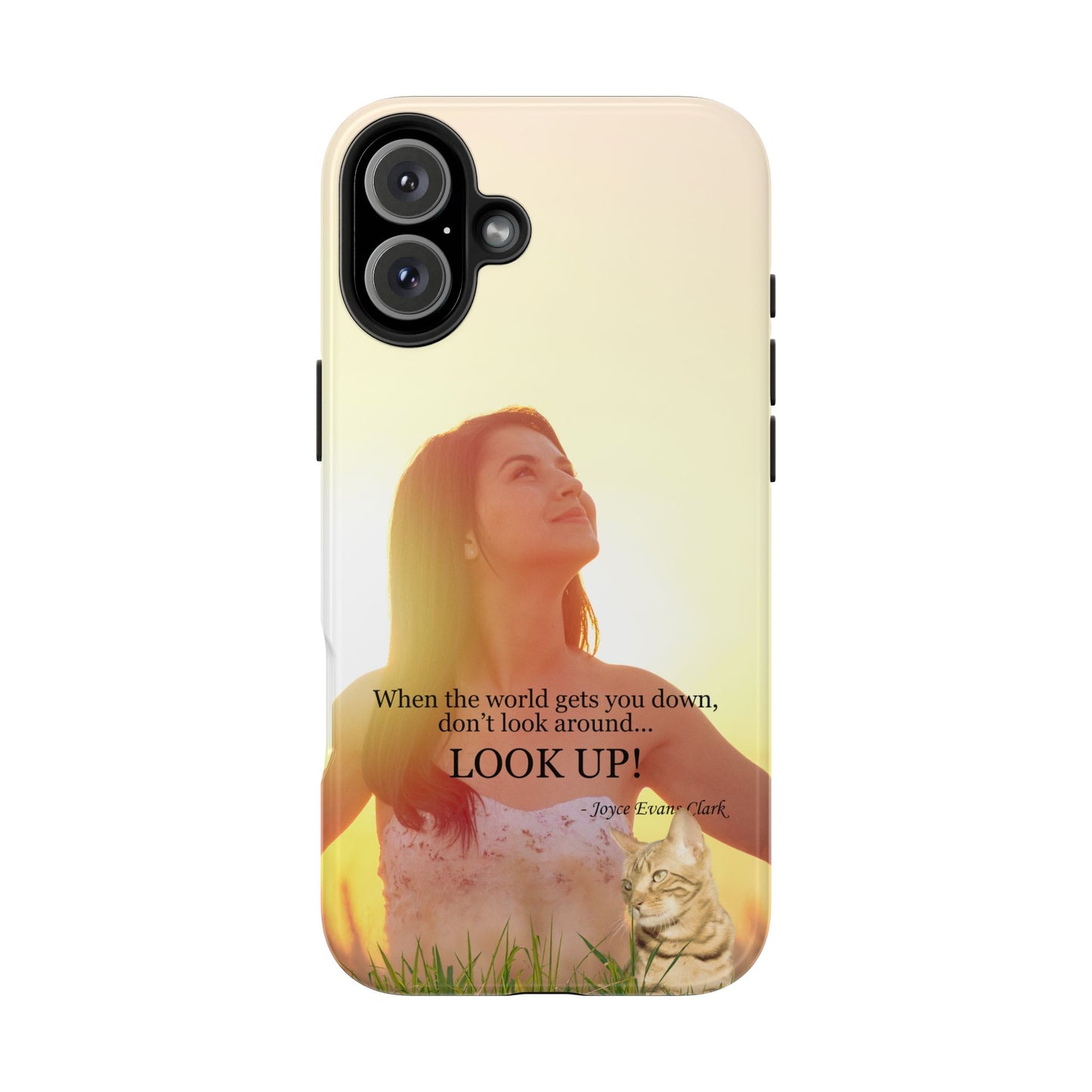 Don't Look Around - Look Up Tough Phone Cases
