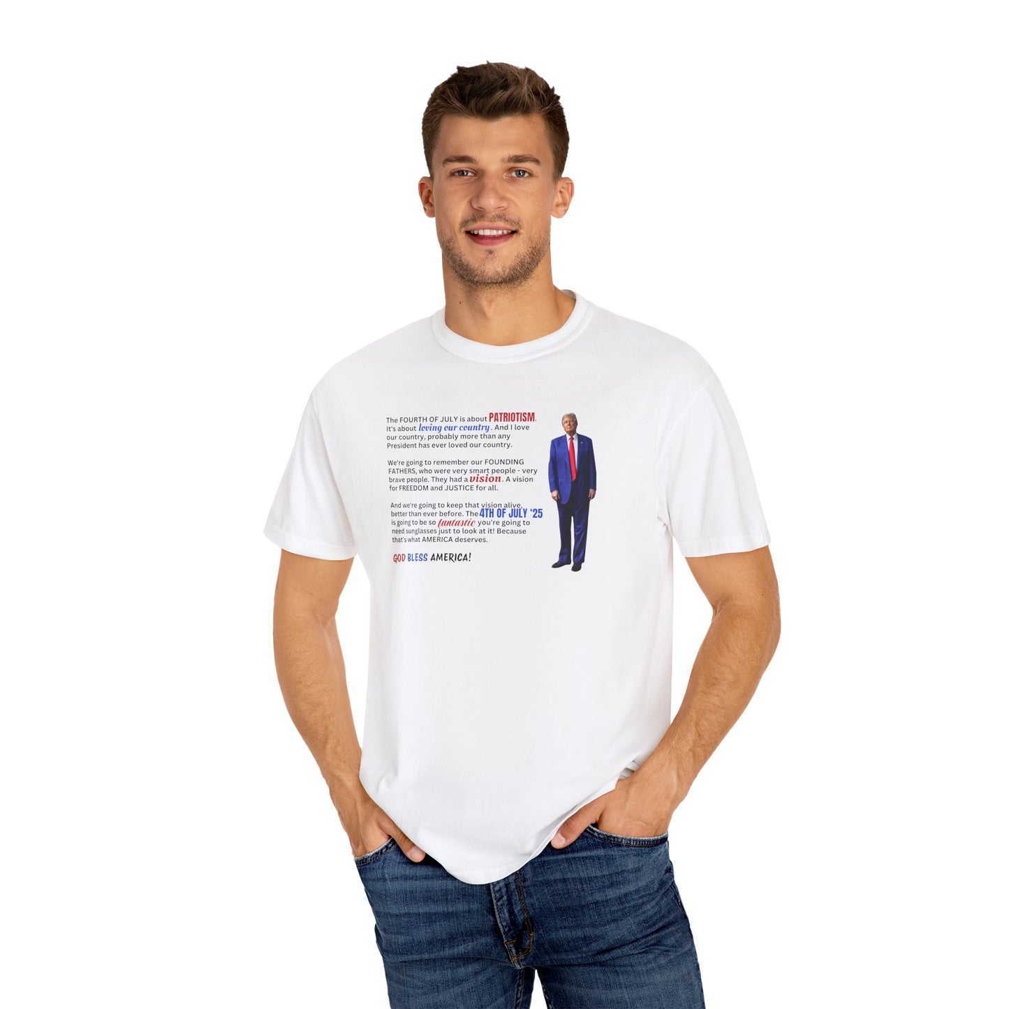 Trump 2025 4th of July Unisex T-Shirt