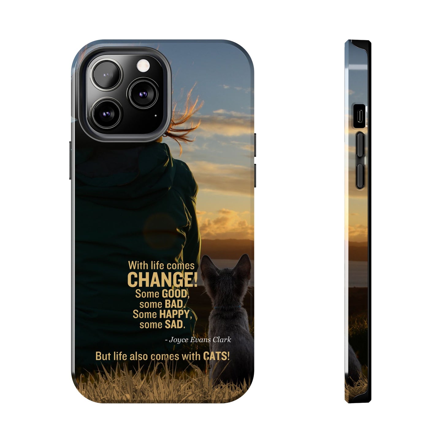 Life Comes with Cats Tough Phone Cases
