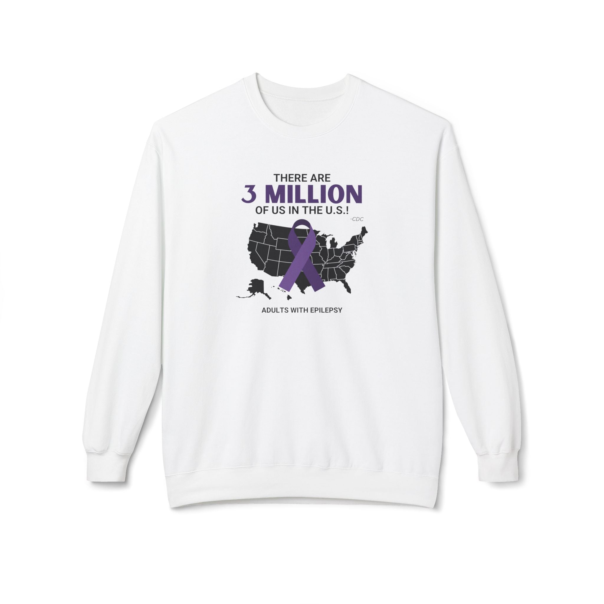 3 Million of Us Softstyle Fleece Crewneck Sweatshirt - EpiAl's Shop
