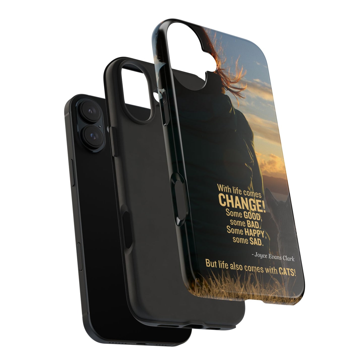 Life Comes with Cats Tough Phone Cases
