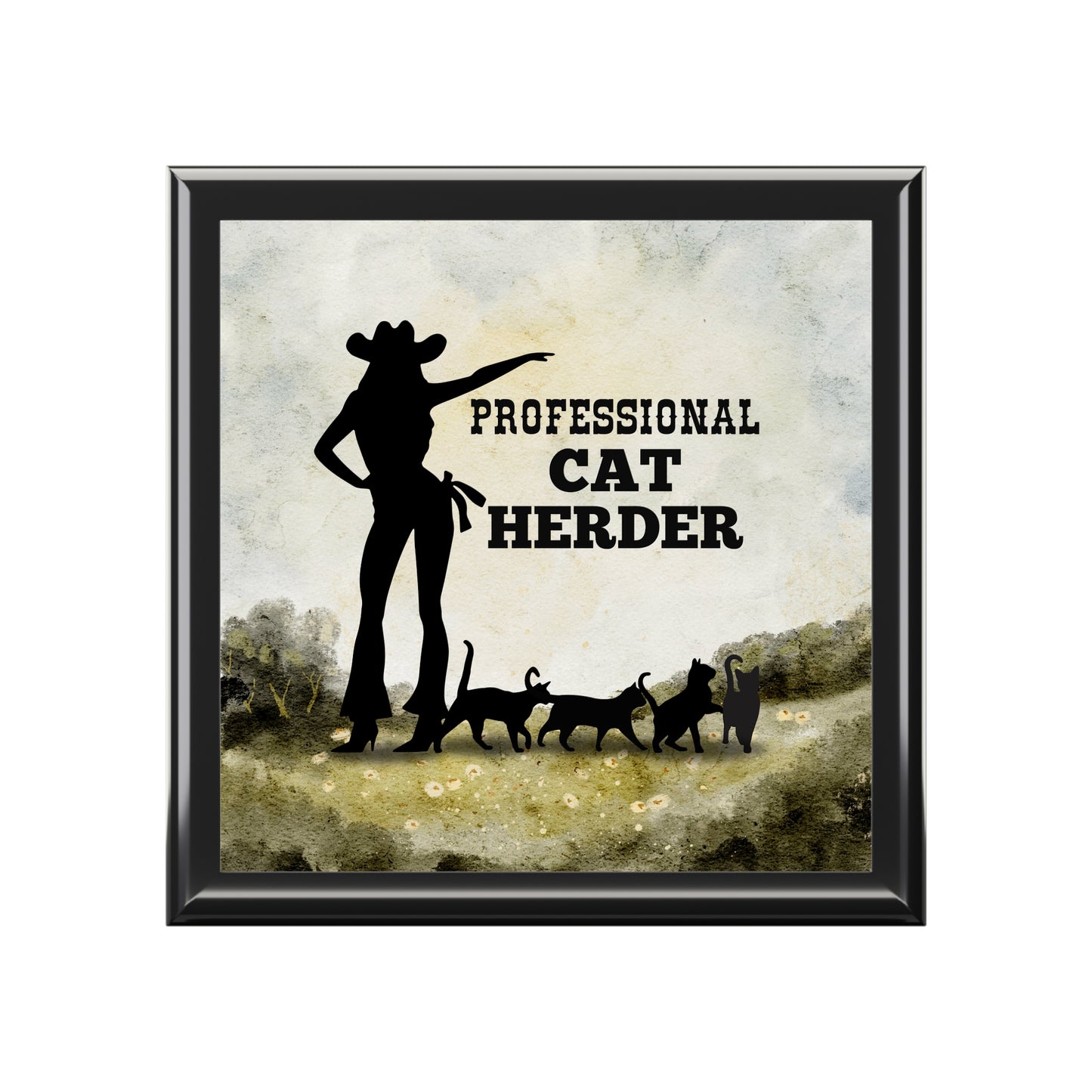 Professional Cat Herder Jewelry Box