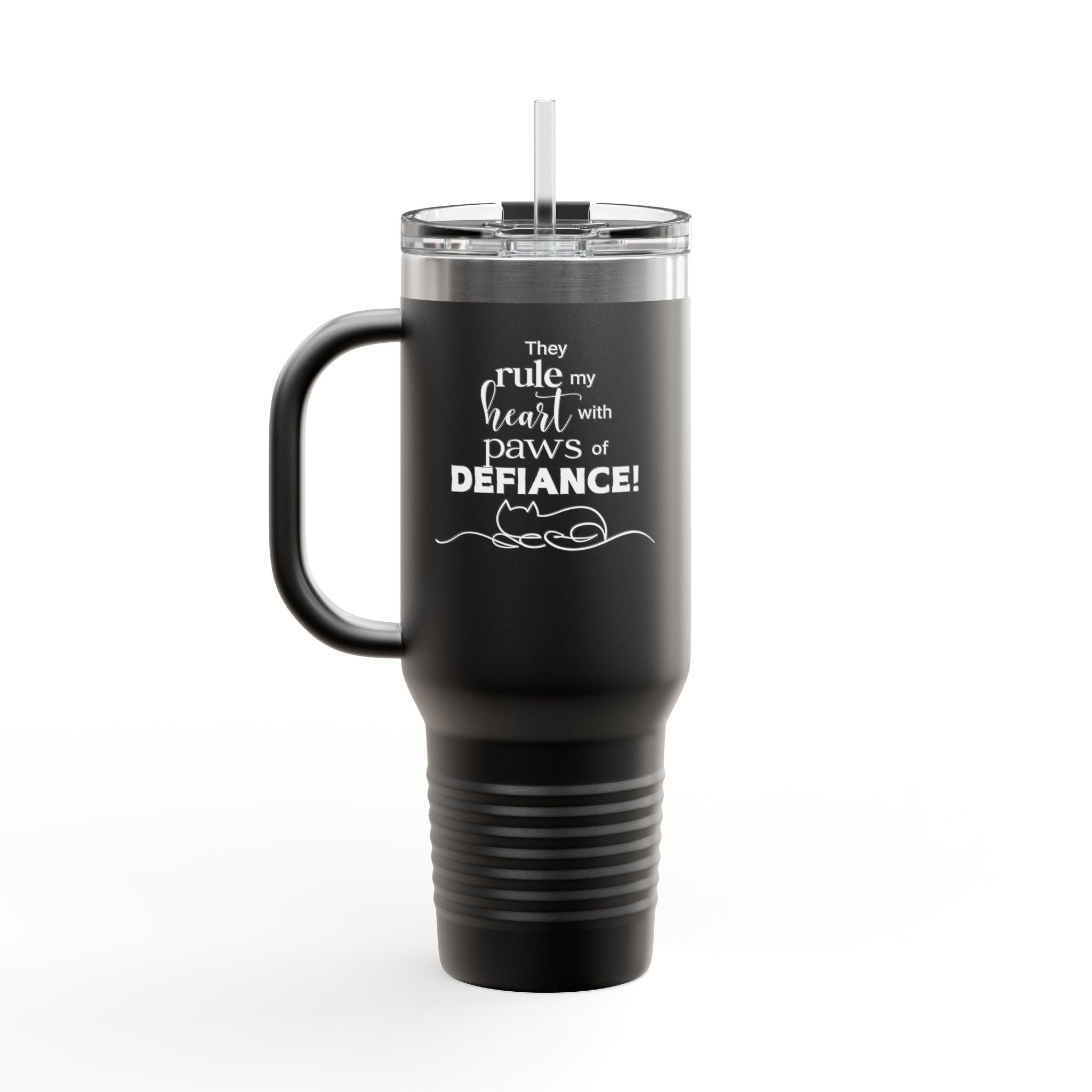 Paws of Defiance Insulated Travel Mug, 40oz - EpiAl's Shop