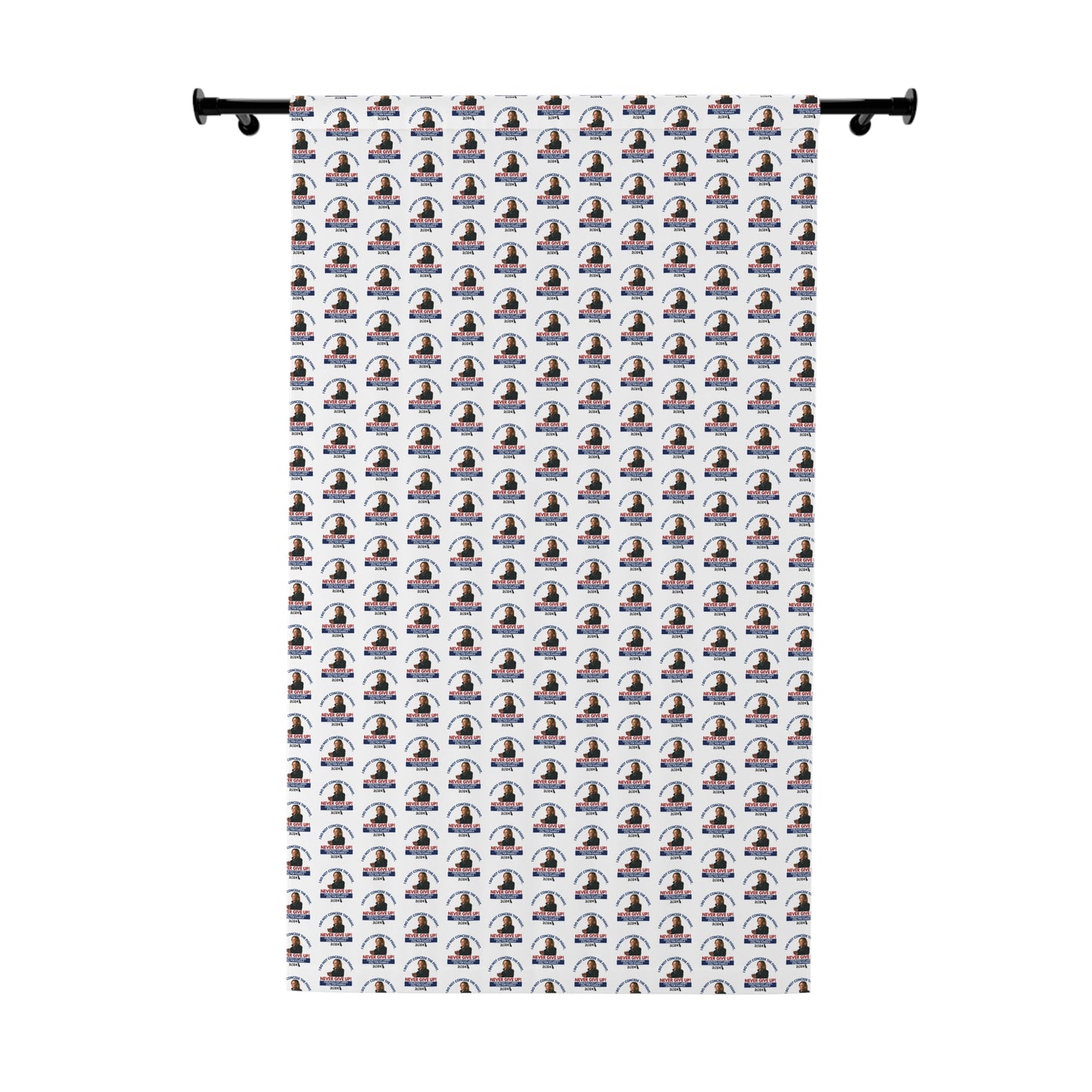Kamala Never Give Up Blackout Window Curtains (1 Piece)