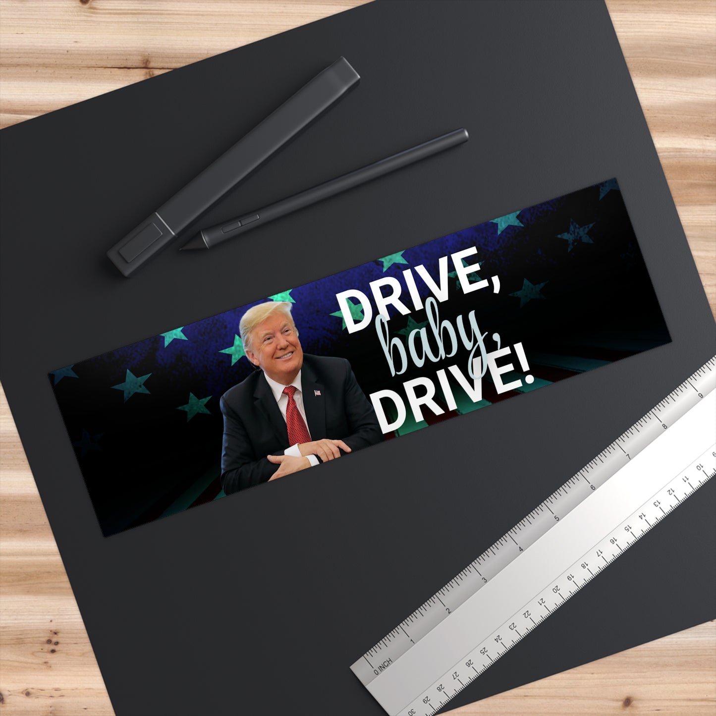 Trump Drive Baby Drive Bumper Stickers