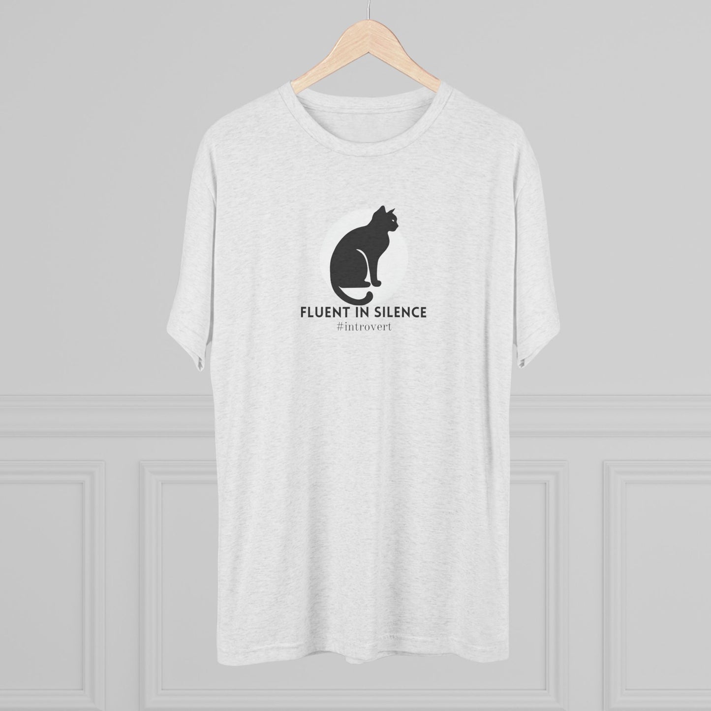 Silence Unisex Tri - Blend Crew Tee - T - Shirt - Epileptic Al’s Shop