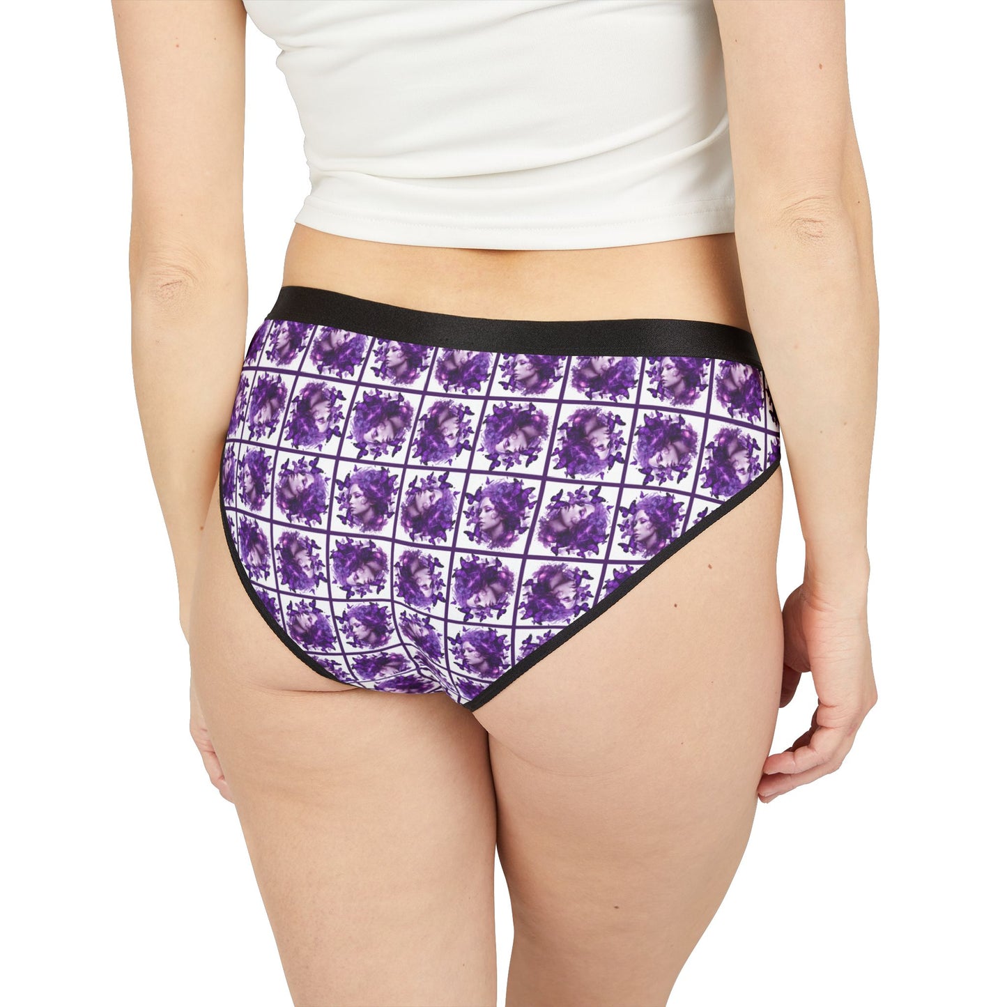 Purple Butterfly Epilepsy Awareness Women's Underwear