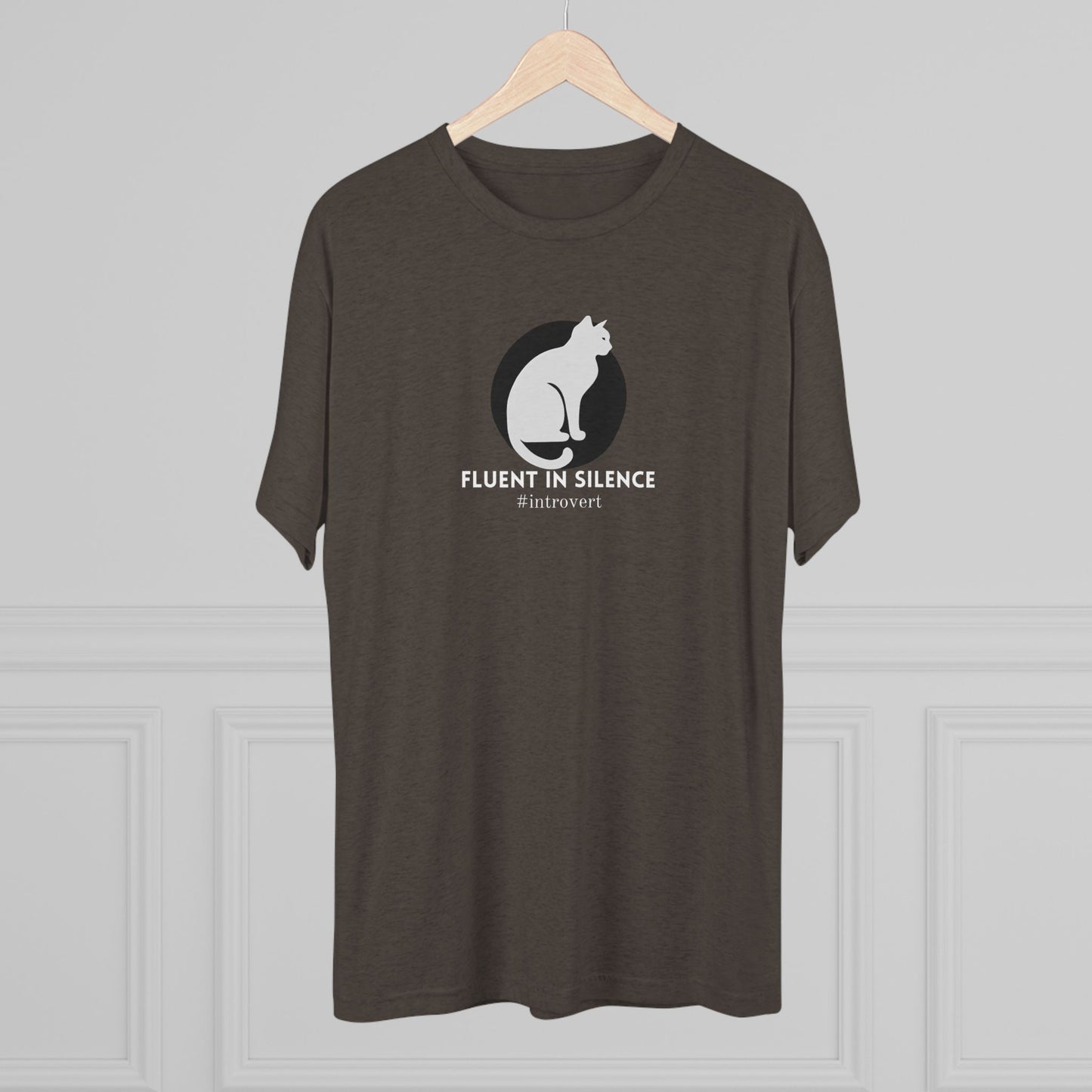 Silence Unisex Tri - Blend Crew Tee - T - Shirt - Epileptic Al’s Shop