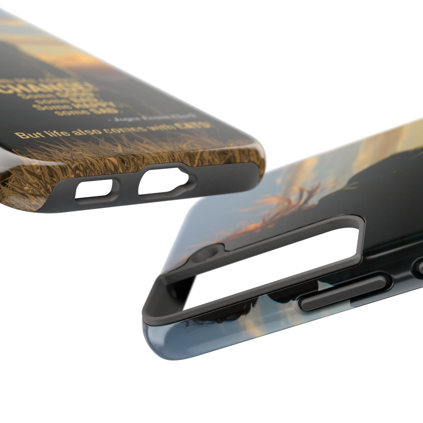 Life Comes with Cats Tough Phone Cases