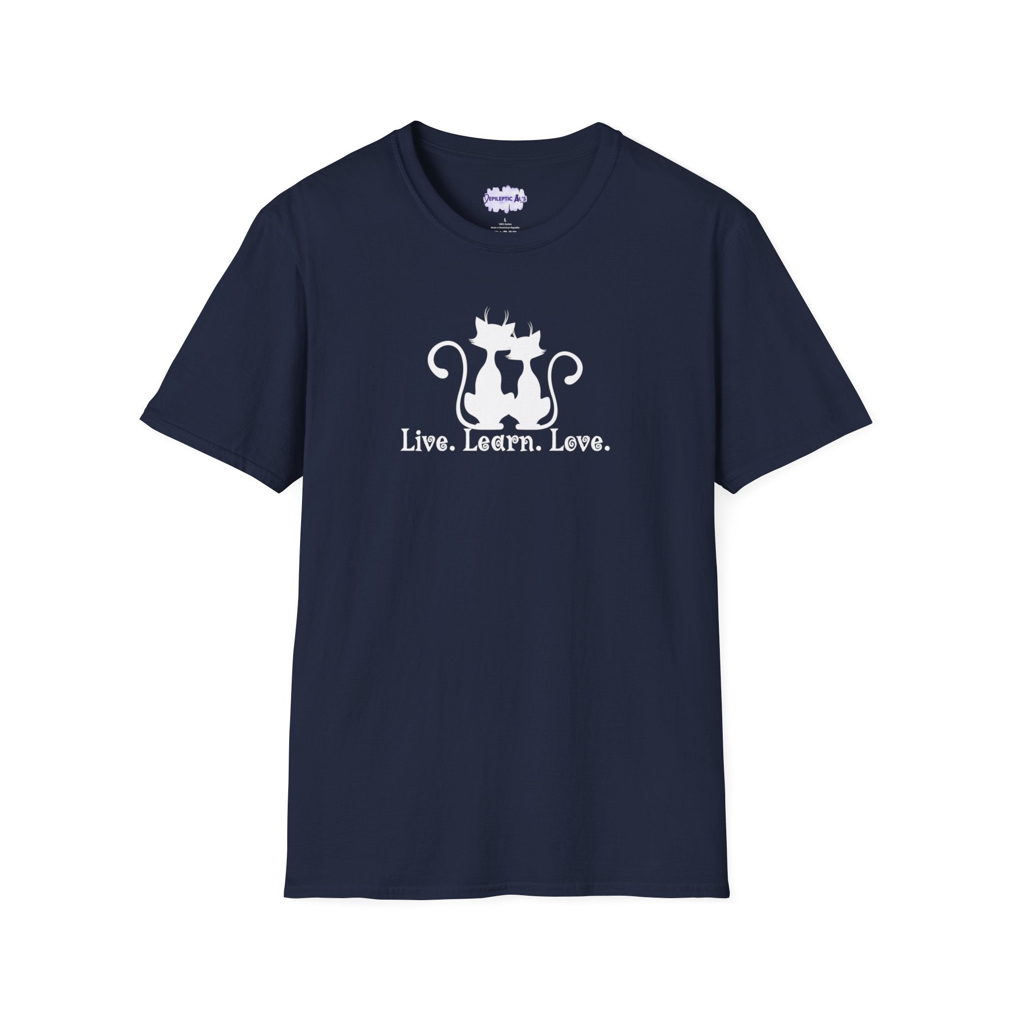 Live Learn Love Unisex Softstyle T-Shirt - EpiAl's Shop