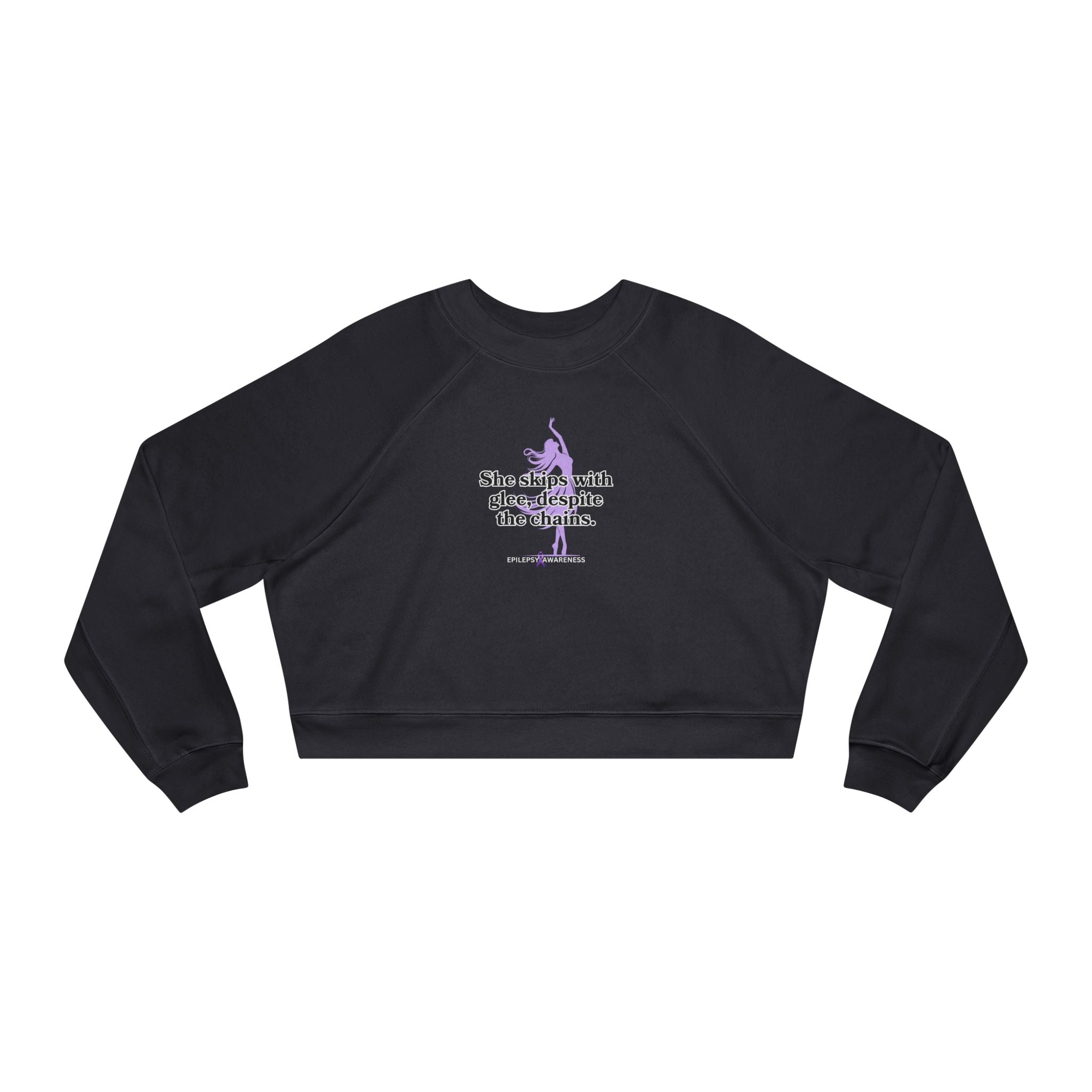 She Skips with Glee Women's Cropped Fleece Pullover - EpiAl's Shop
