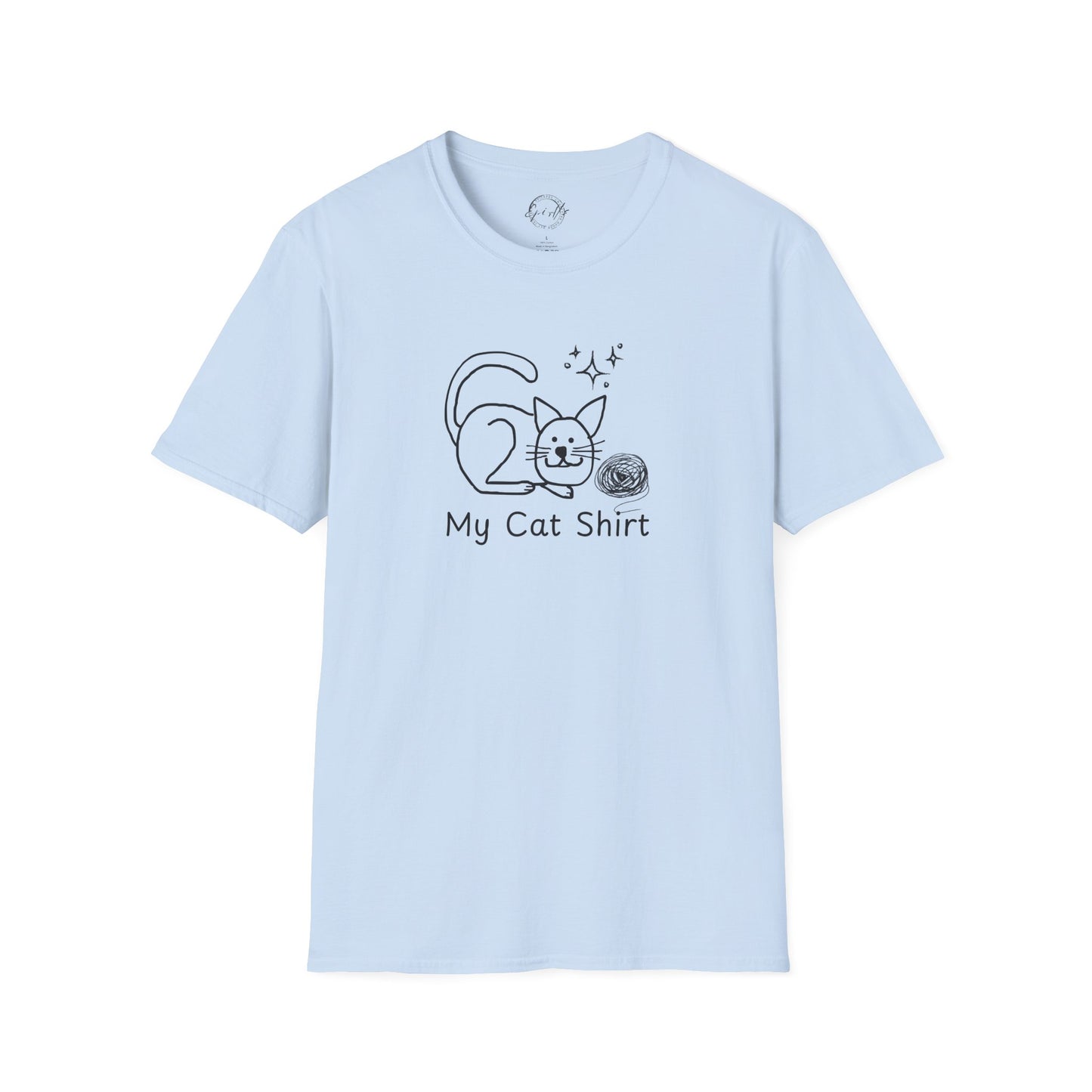 Cute Cat Lover T-Shirt - My Cat Shirt Design