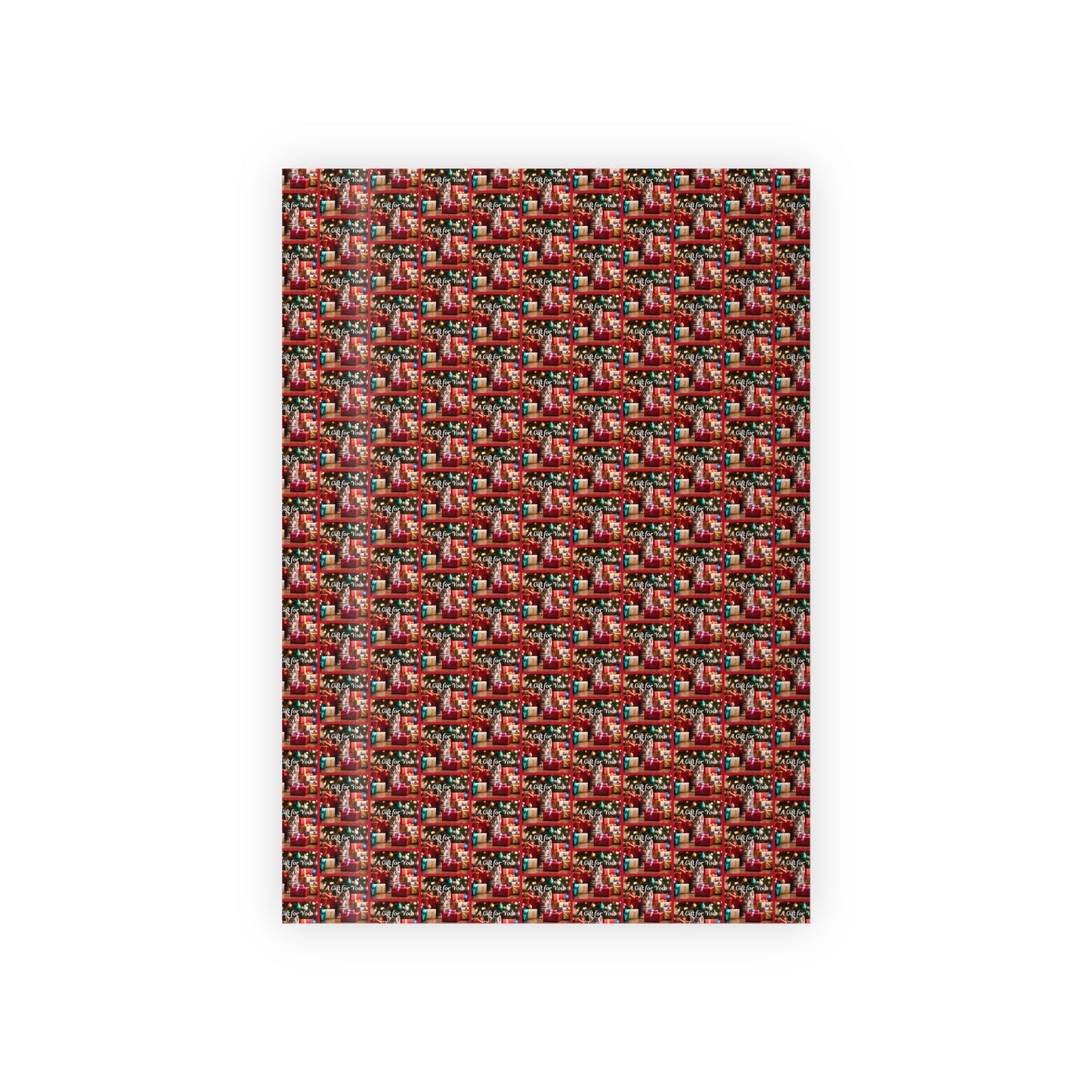A Gift for You Kitten Gift Wrapping Paper Rolls, 1pc
