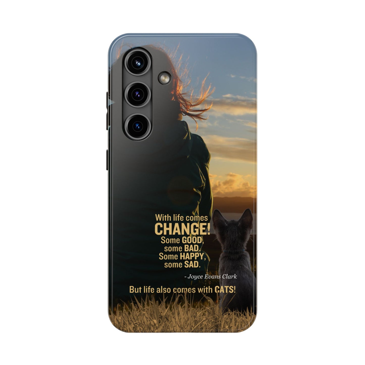Life Comes with Cats Tough Phone Cases