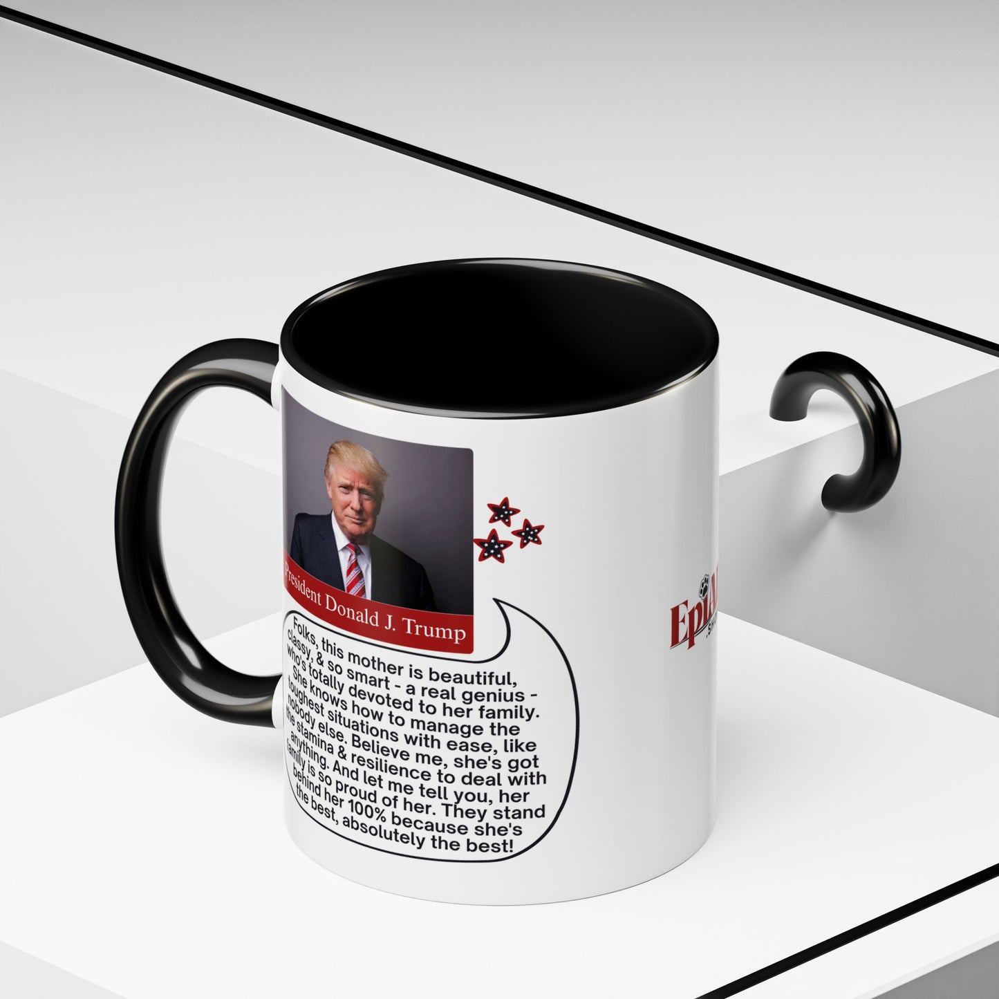Mothers' Day Coffee Mug featuring President Donald J. Trump
