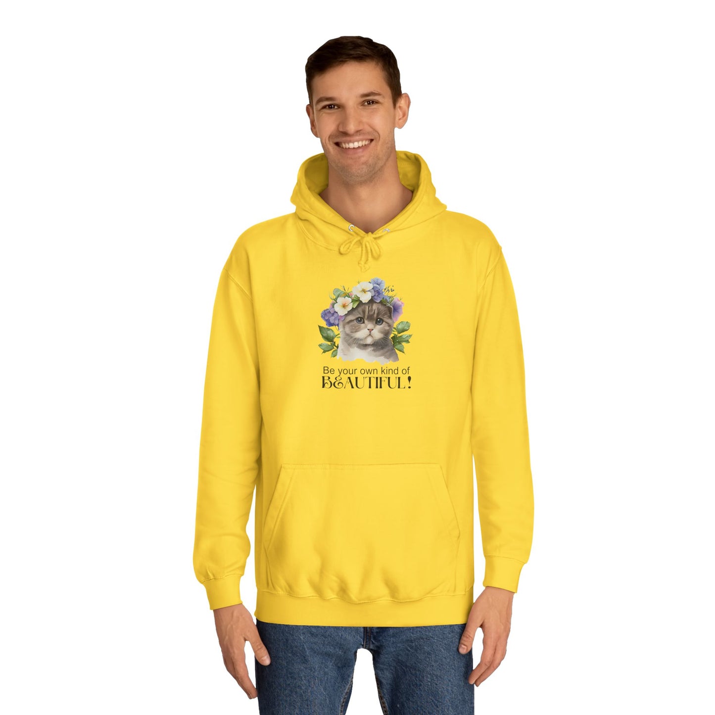 Beautiful Unisex College Hoodie - Hoodie - Epileptic Al’s Shop
