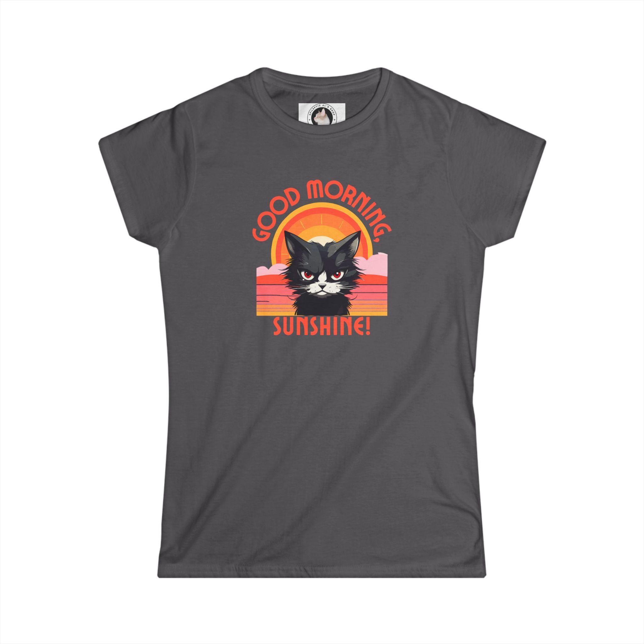 Good Morning Sunshine Women's Softstyle Tee - T - Shirt - Epileptic Al’s Shop