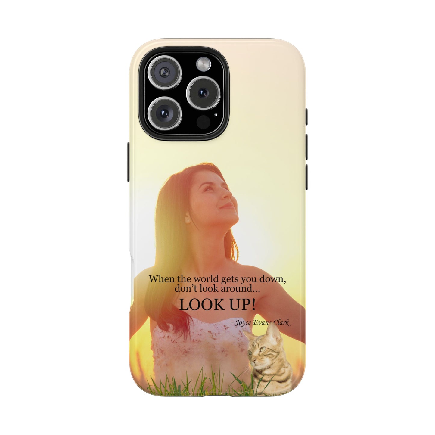 Don't Look Around - Look Up Tough Phone Cases