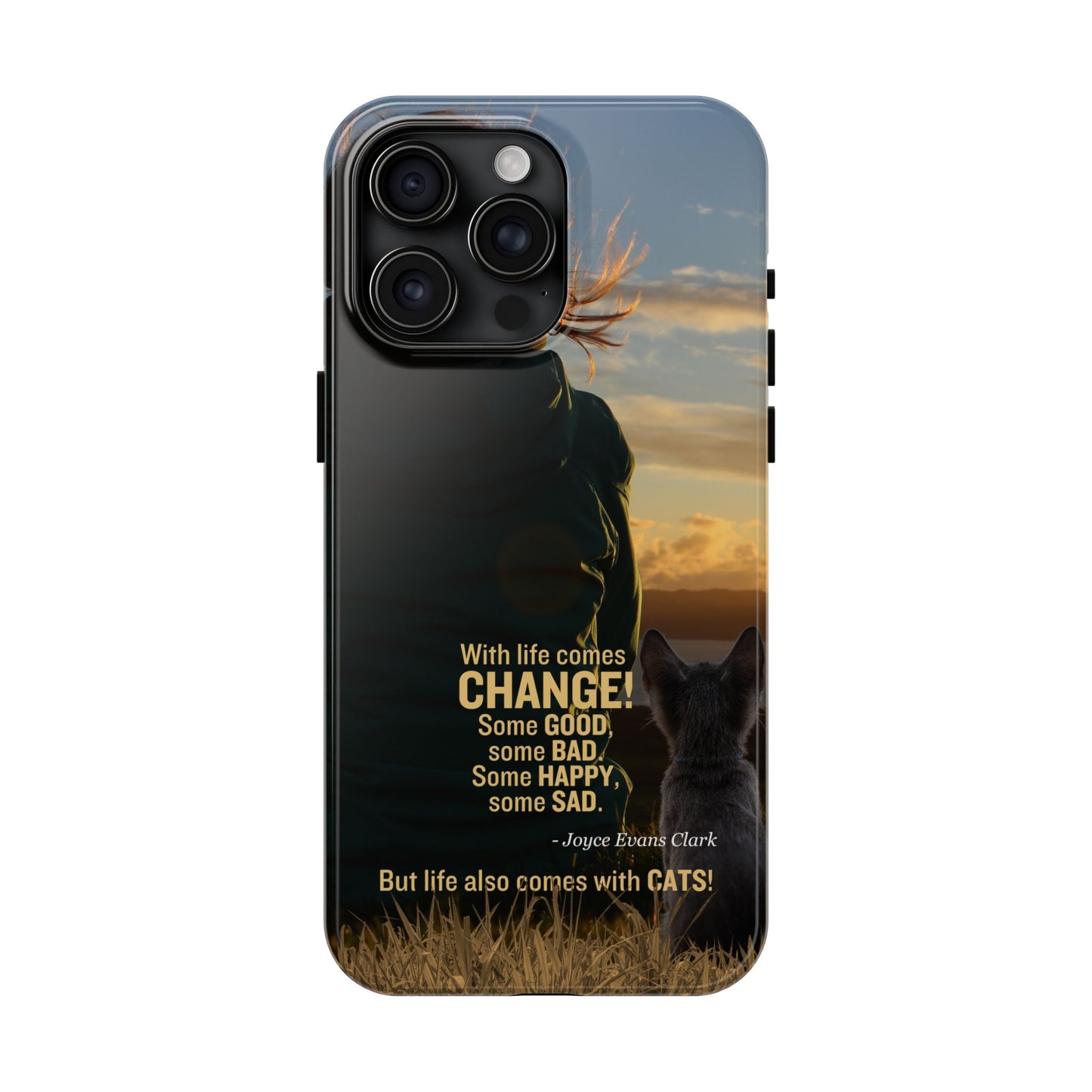 Life Comes with Cats Tough Phone Cases