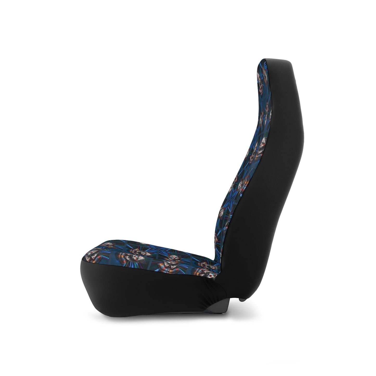 Clown Cat Car Seat Covers Printify