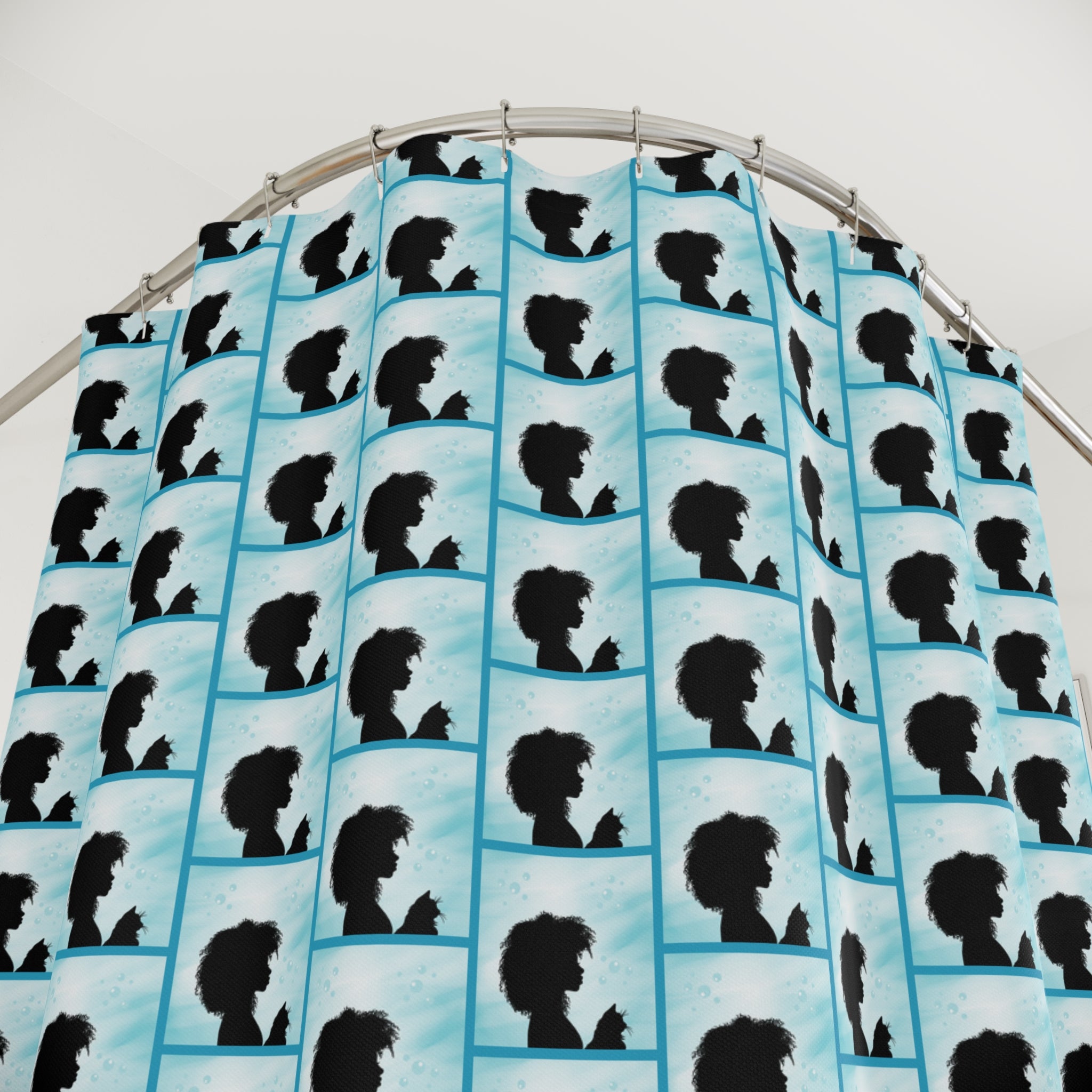 Beautiful Cat Lady Shower Curtains - EpiAl's Shop
