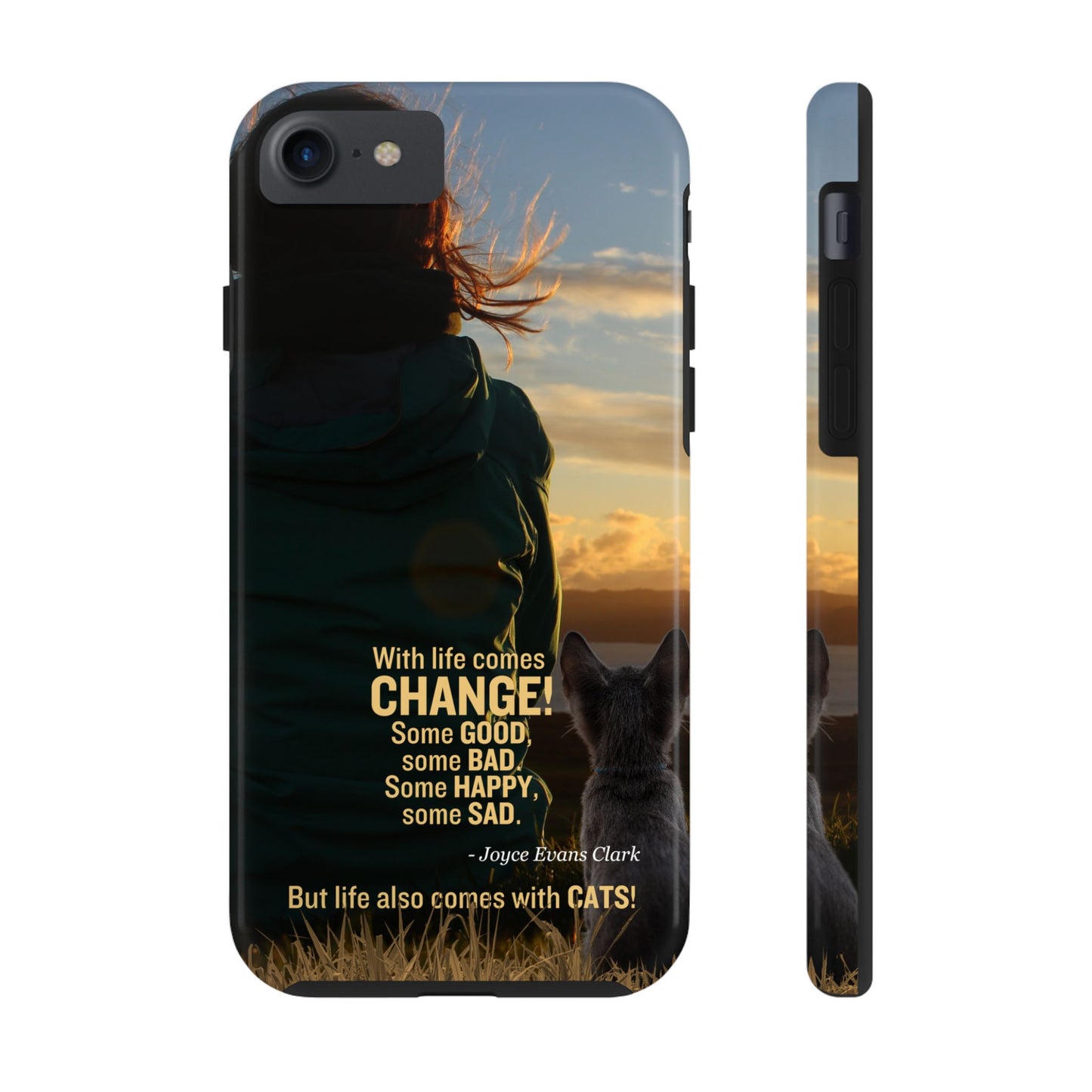 Life Comes with Cats Tough Phone Cases