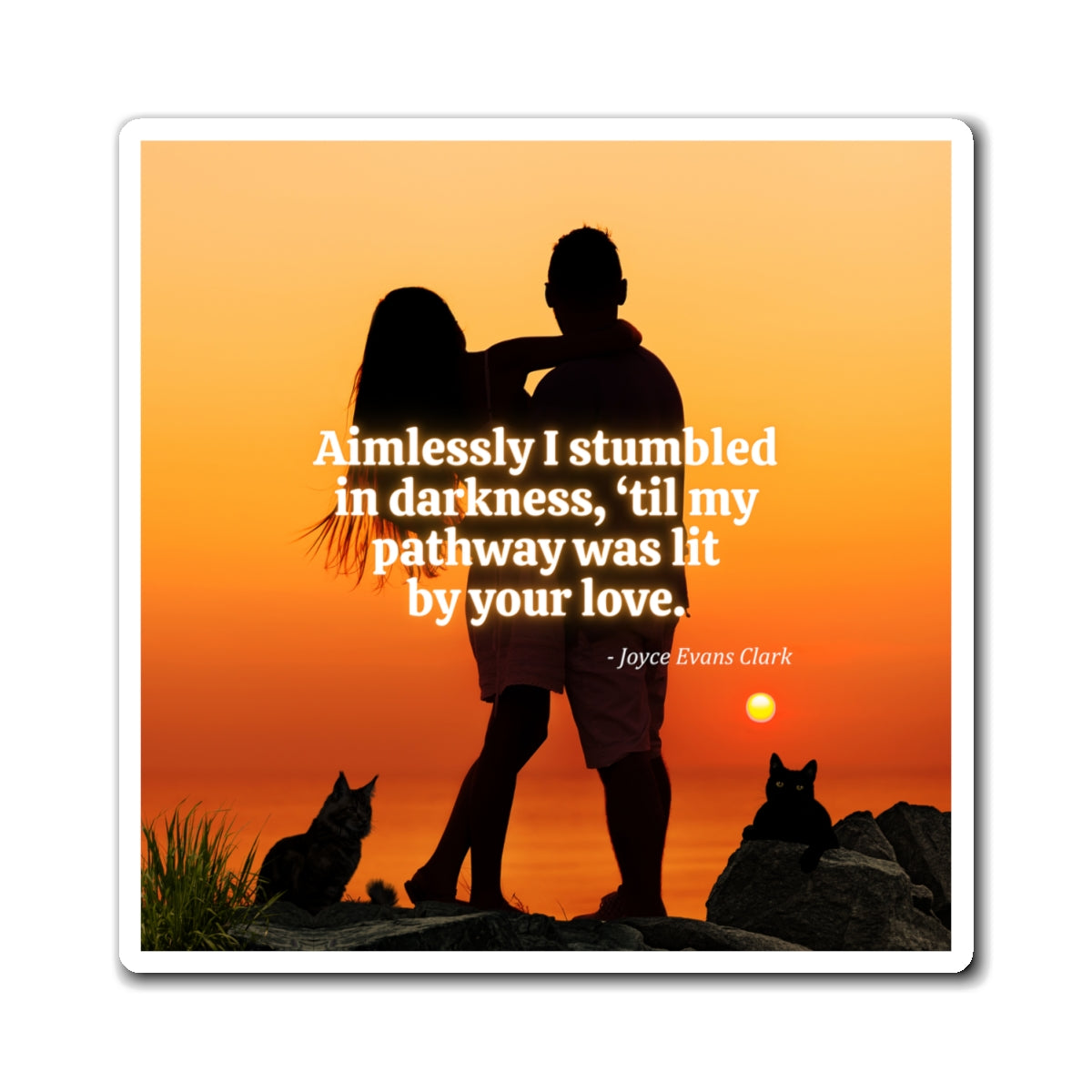 Photo depicting the Aimlessly Magnets from EpiAl's Shop.