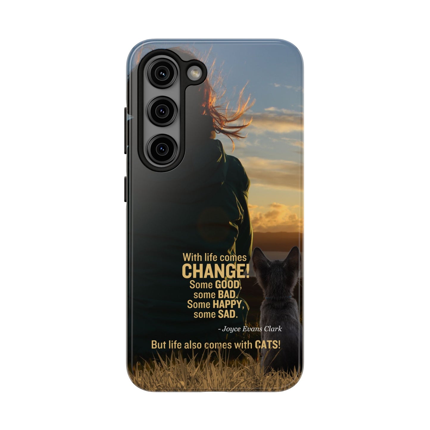 Life Comes with Cats Tough Phone Cases